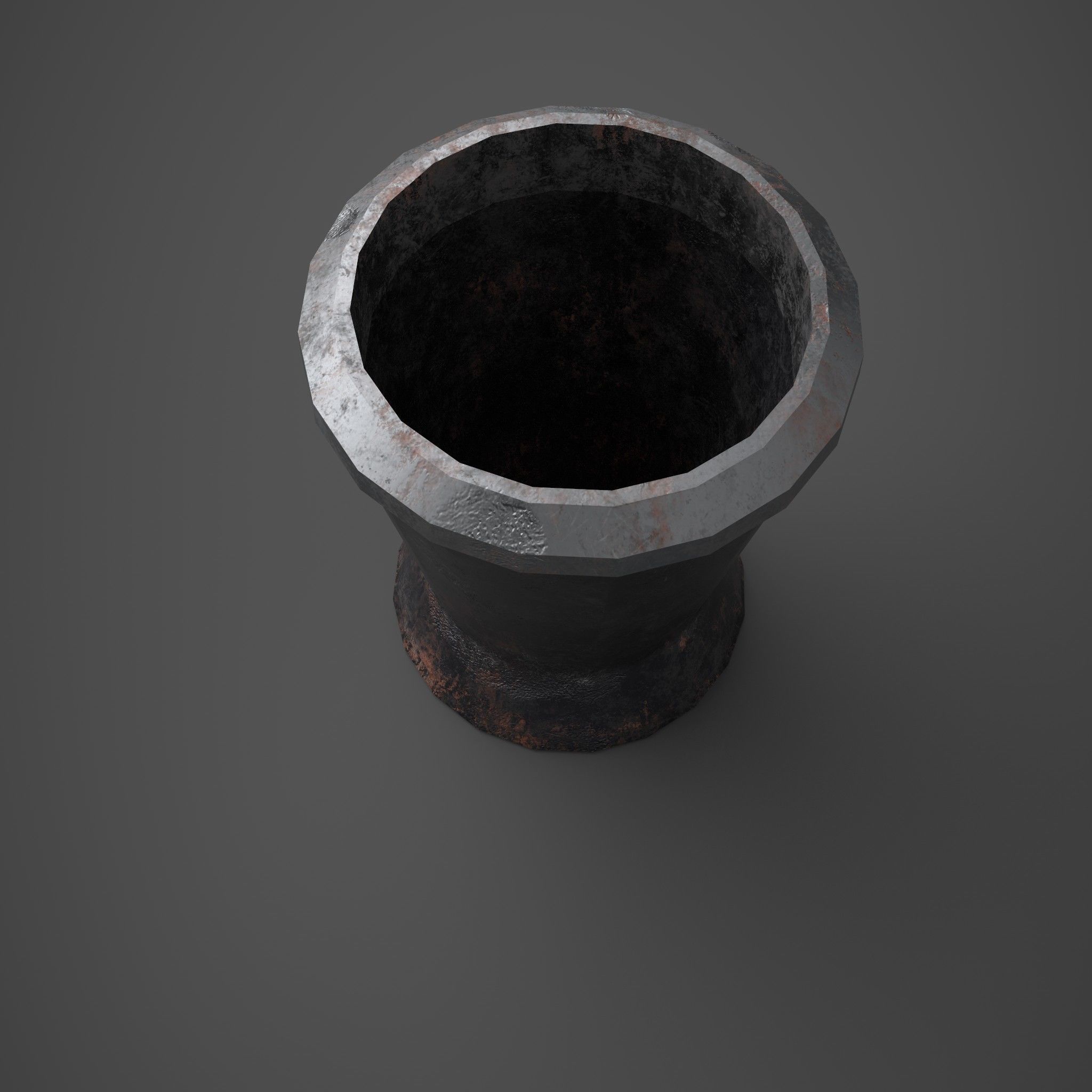 Medieval Tavern Water Cup Free low-poly 3D model_21