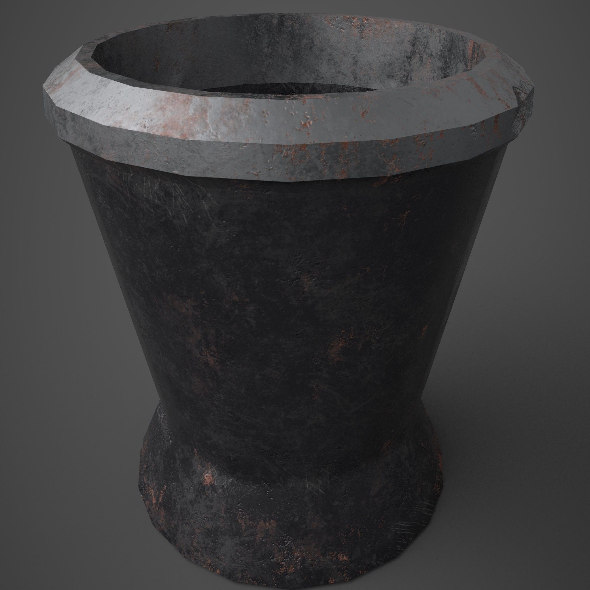 Medieval Tavern Water Cup Free low-poly 3D model_31