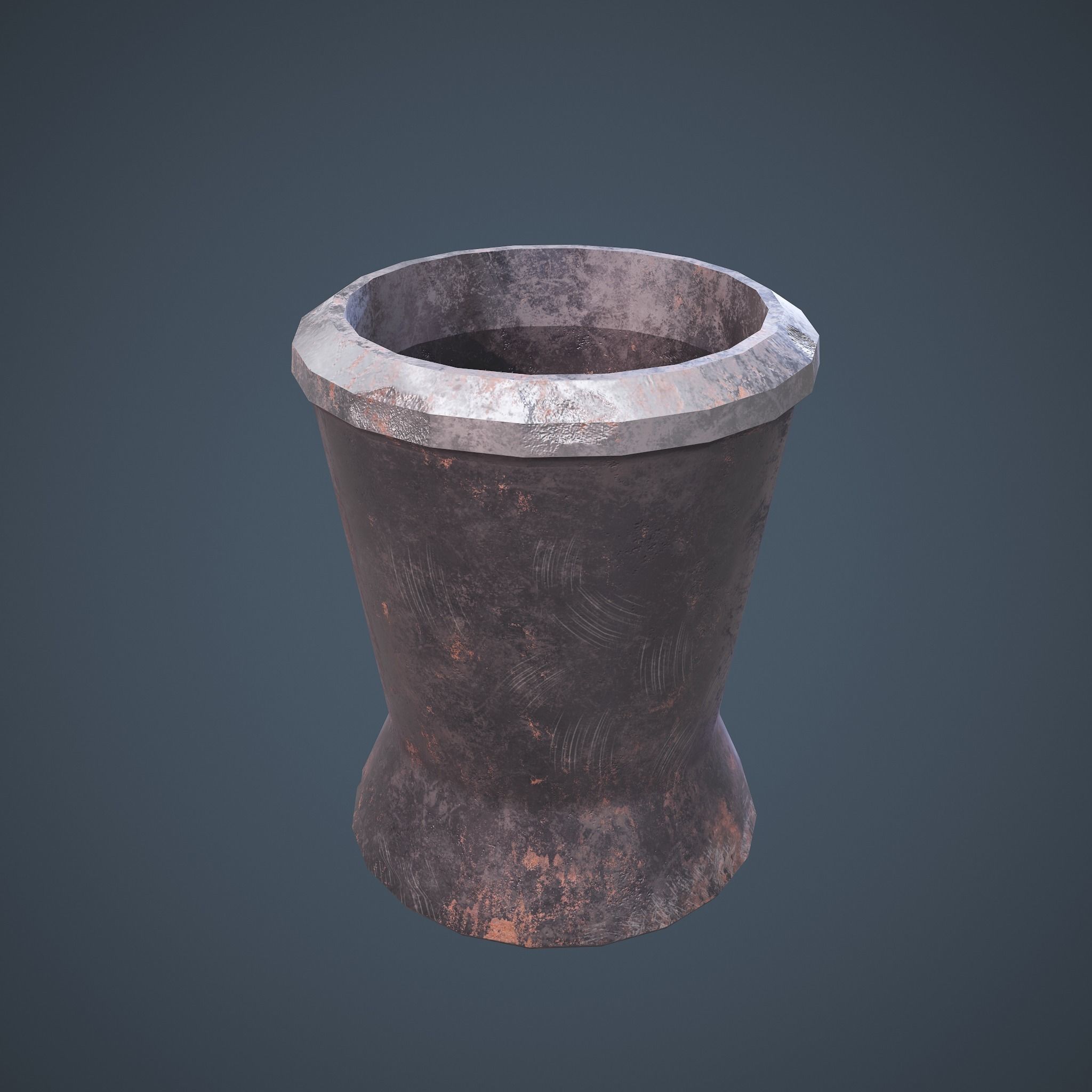 Medieval Tavern Water Cup Free low-poly 3D model_2