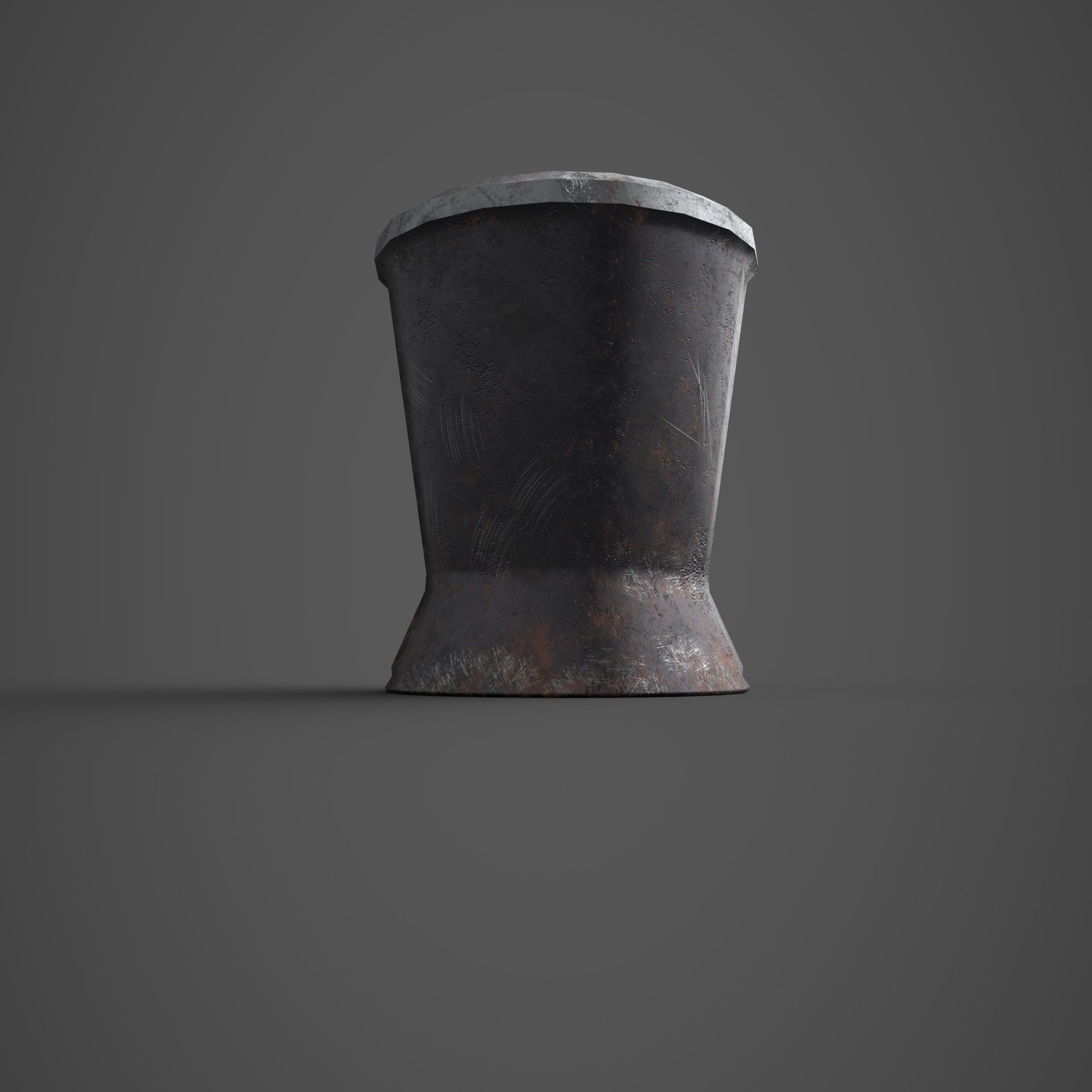 Medieval Tavern Water Cup Free low-poly 3D model_27