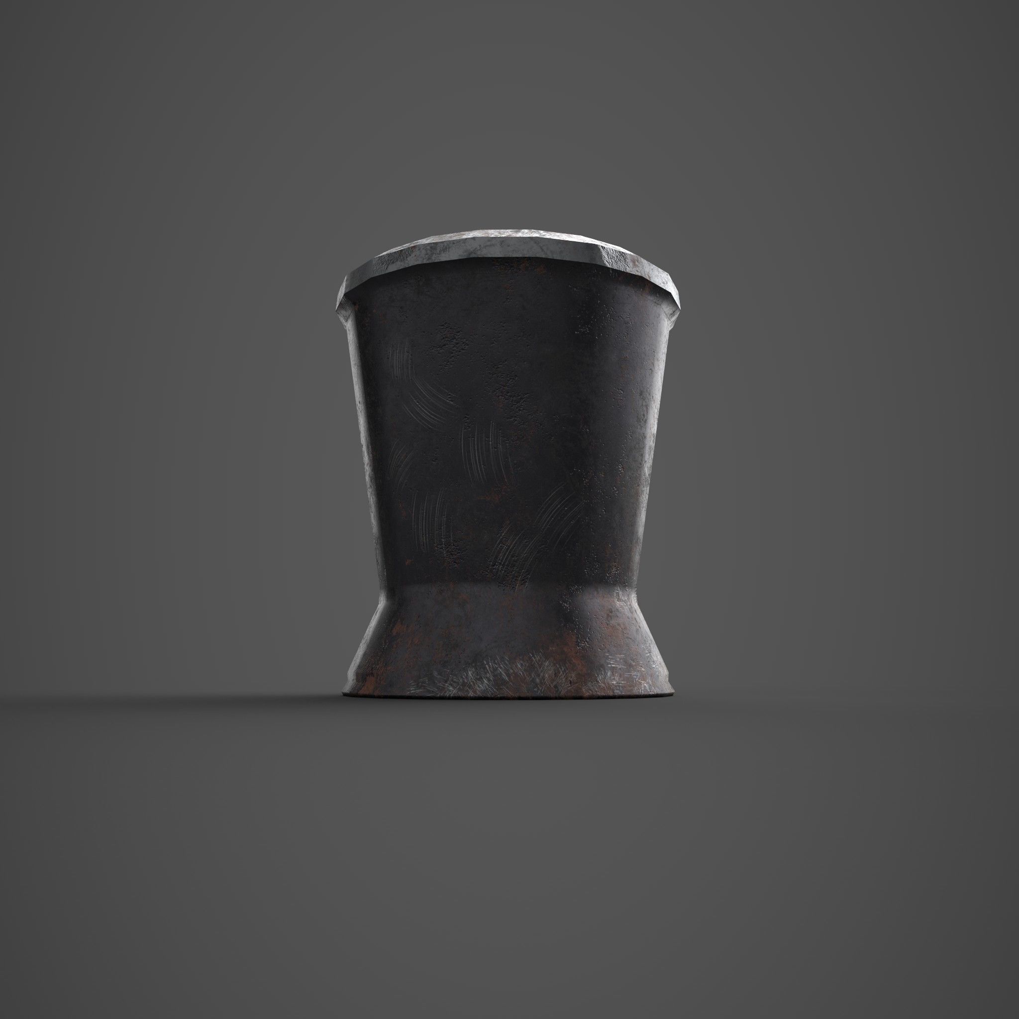 Medieval Tavern Water Cup Free low-poly 3D model_28
