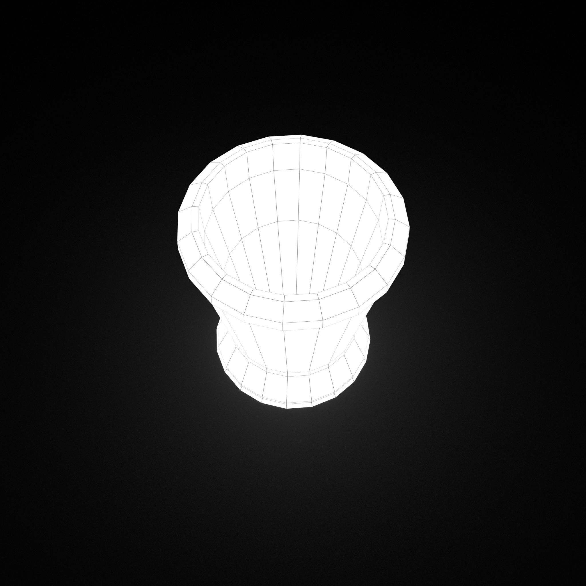 Medieval Tavern Water Cup Free low-poly 3D model_44