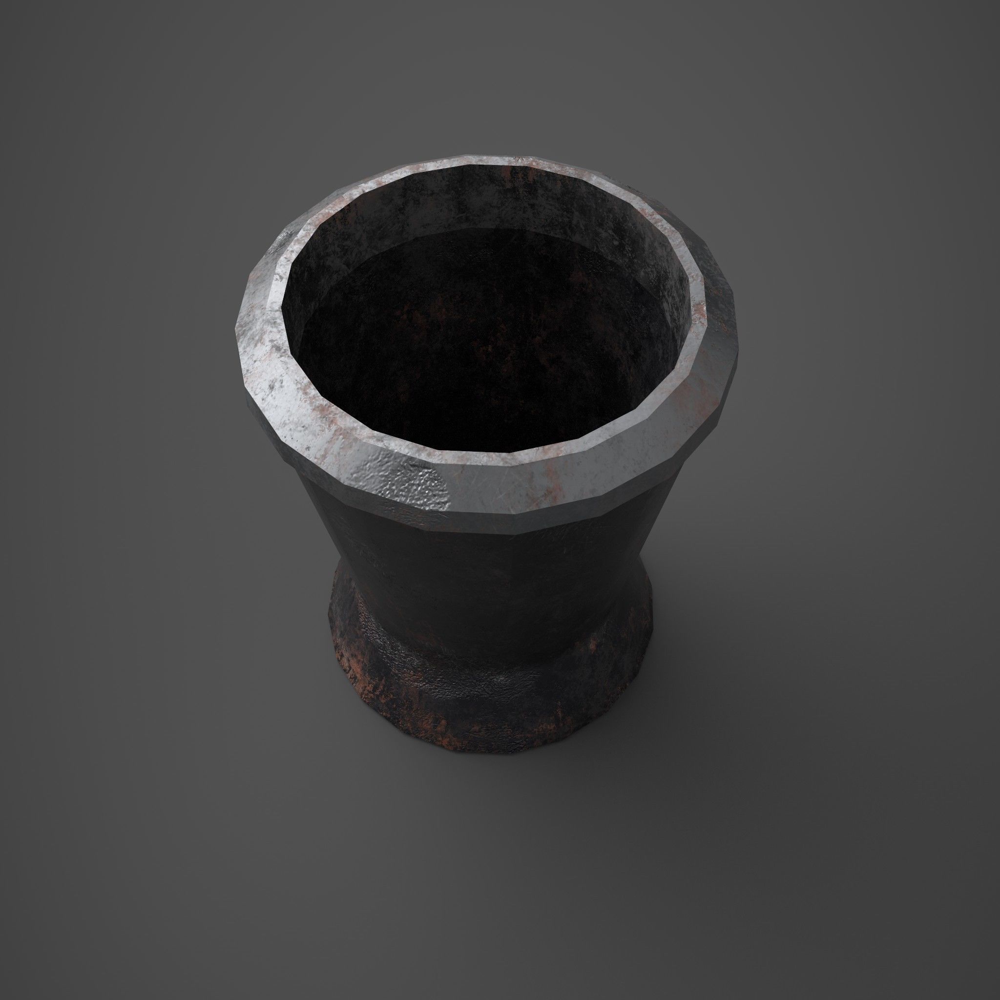 Medieval Tavern Water Cup Free low-poly 3D model_19