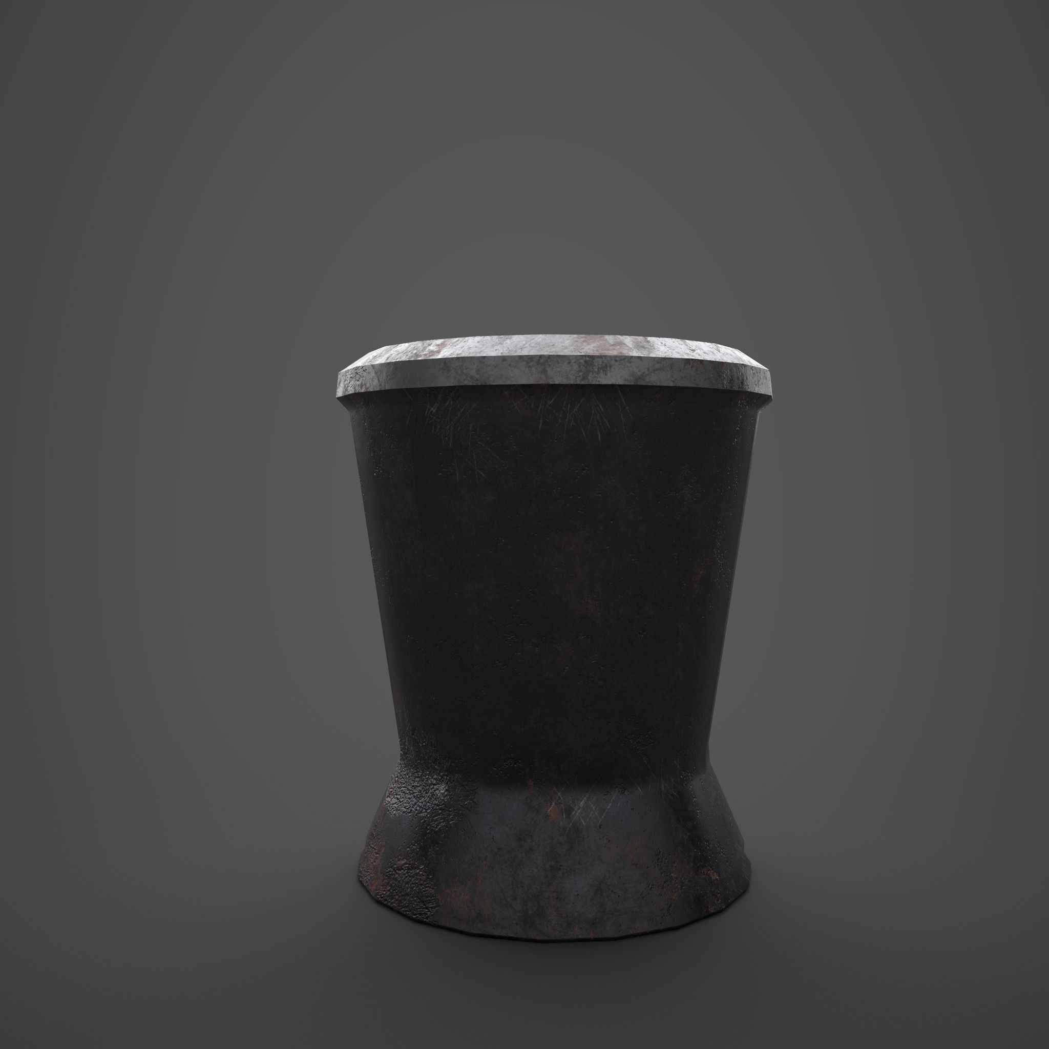 Medieval Tavern Water Cup Free low-poly 3D model_14