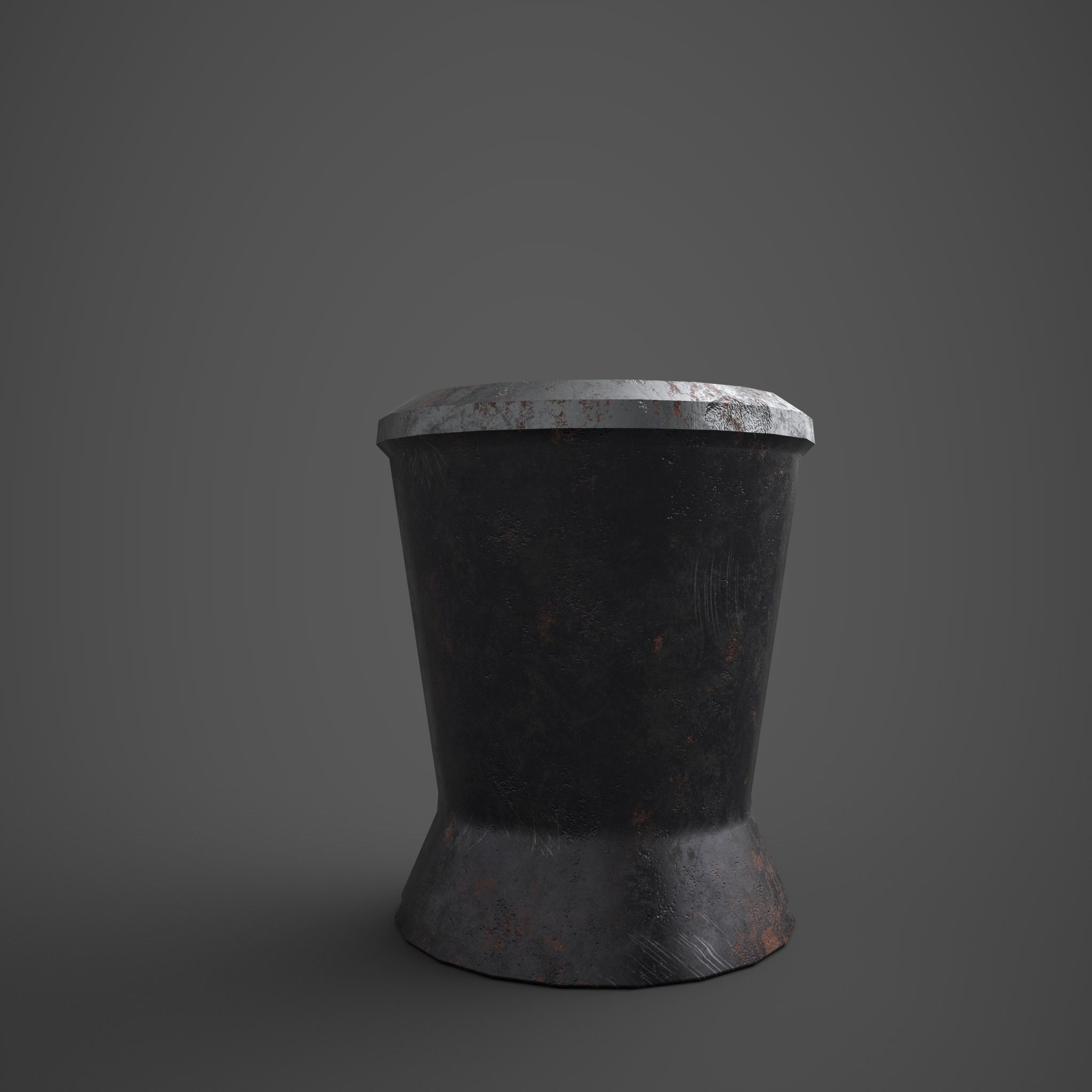 Medieval Tavern Water Cup Free low-poly 3D model_13