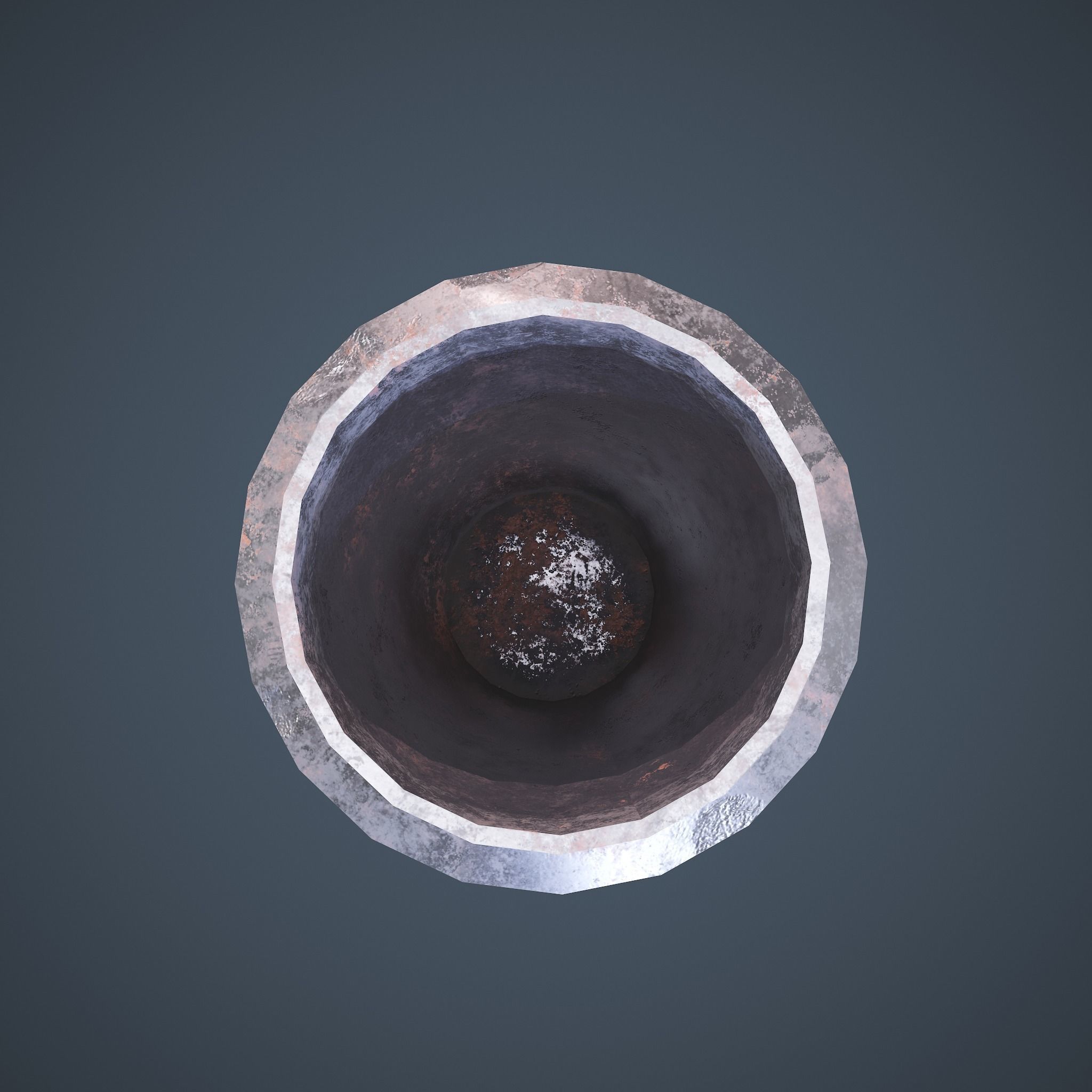 Medieval Tavern Water Cup Free low-poly 3D model_6