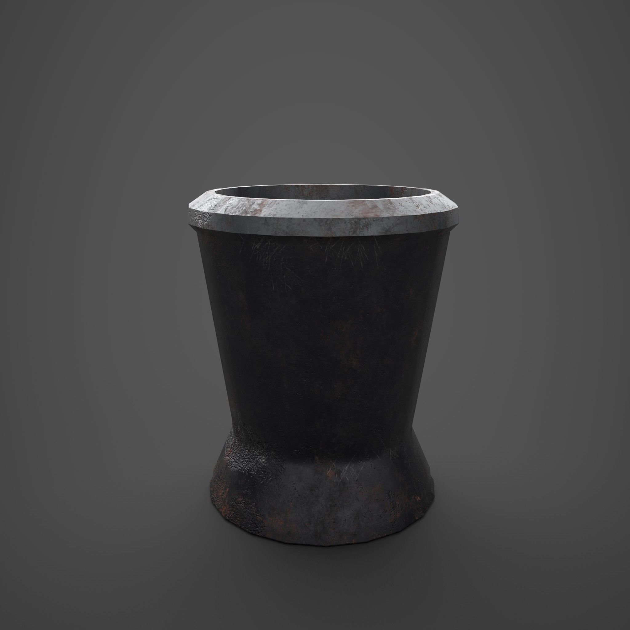 Medieval Tavern Water Cup Free low-poly 3D model_15