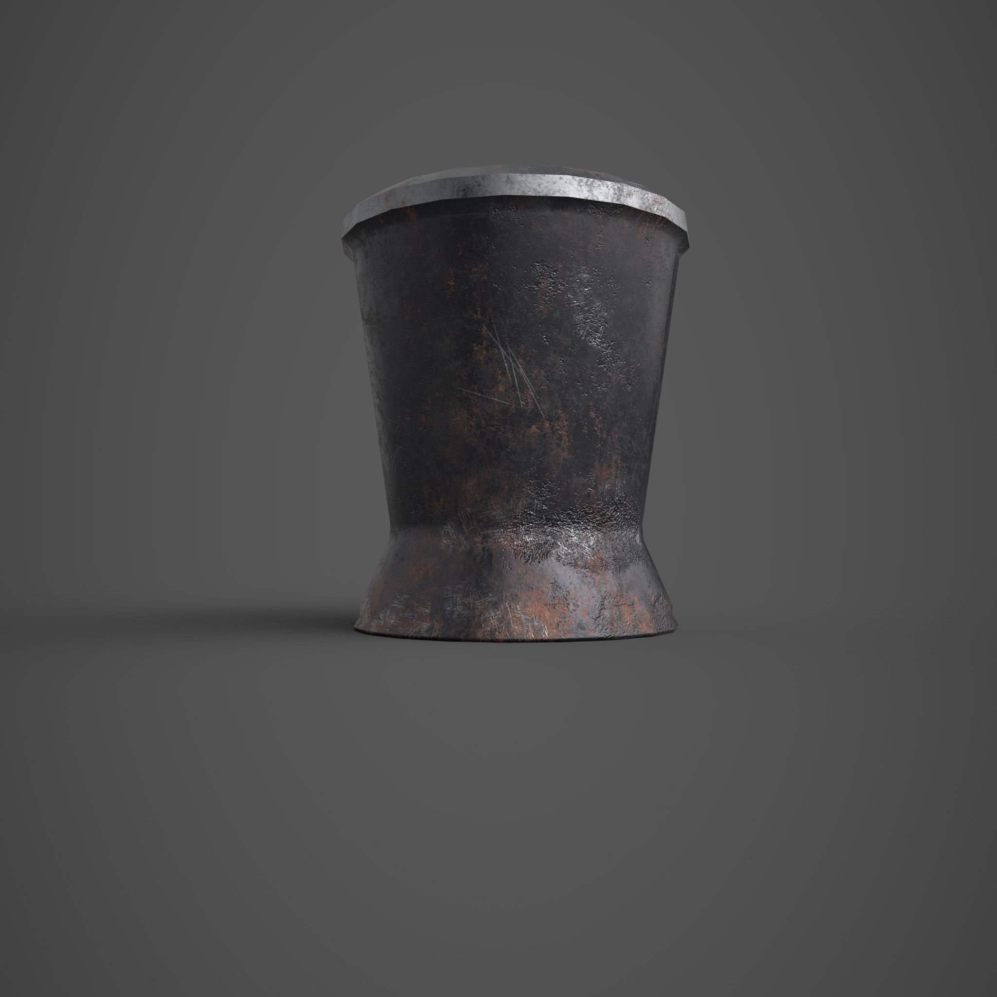 Medieval Tavern Water Cup Free low-poly 3D model_26