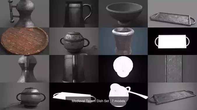 Medieval Tavern Dish Set