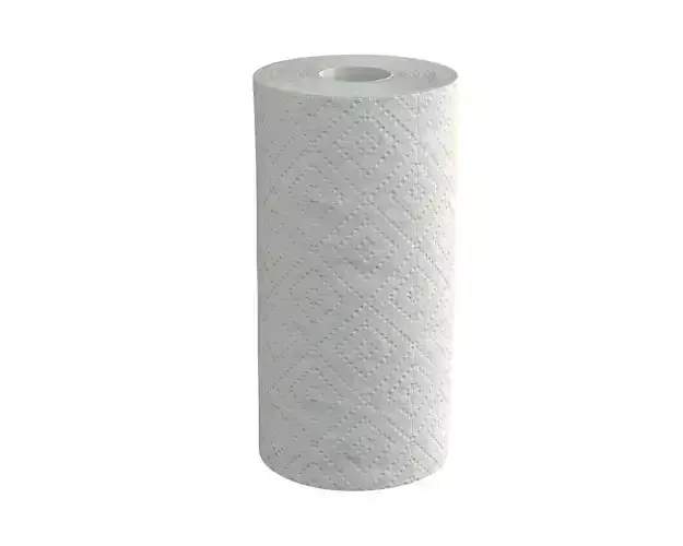 Paper towel single 3D model