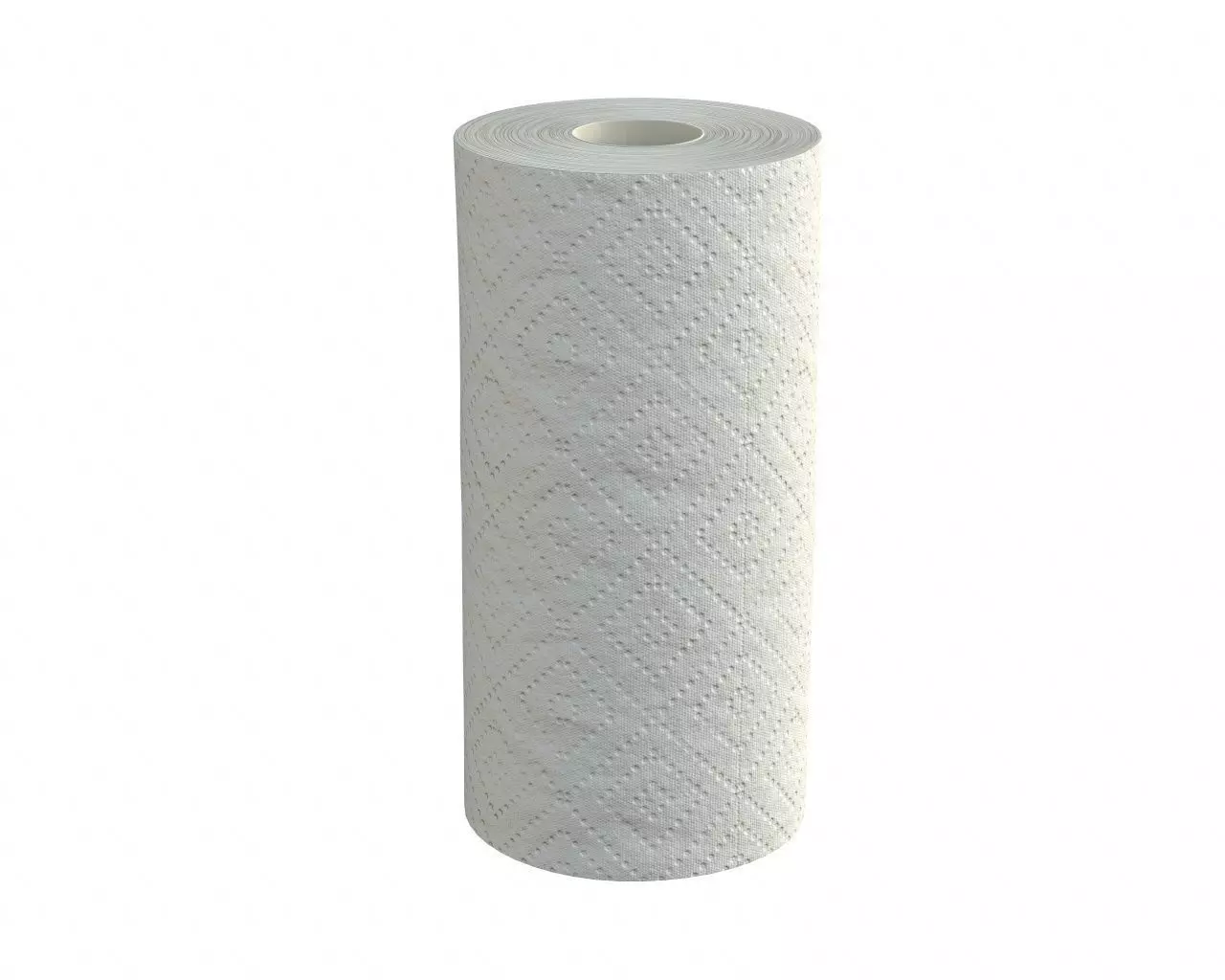 Paper towel single 3D model_0