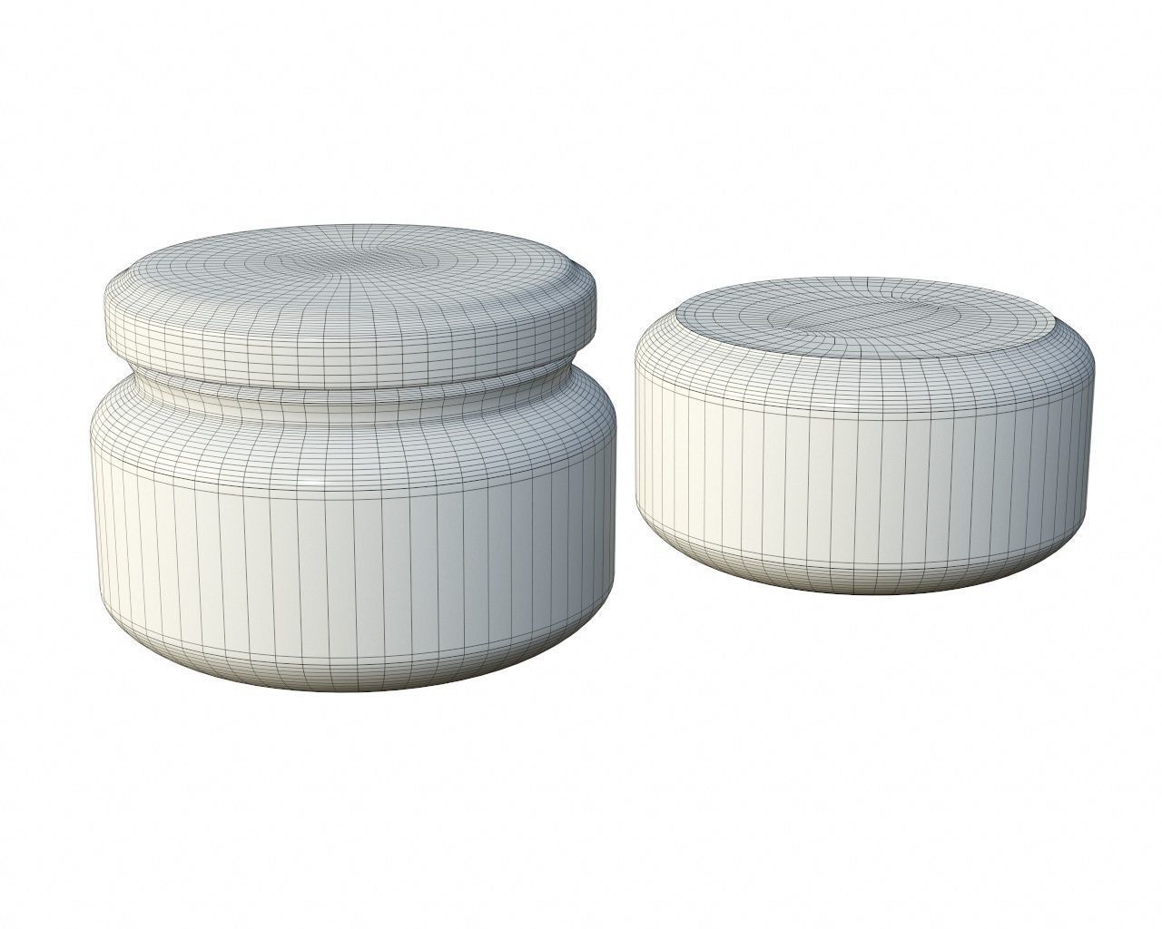 Sauce Jar 01 3D model_7
