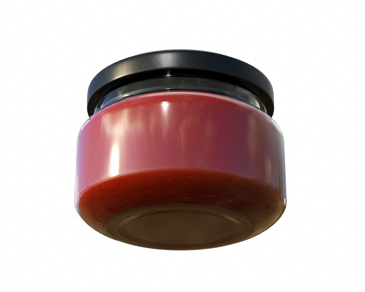 Sauce Jar 01 3D model_3
