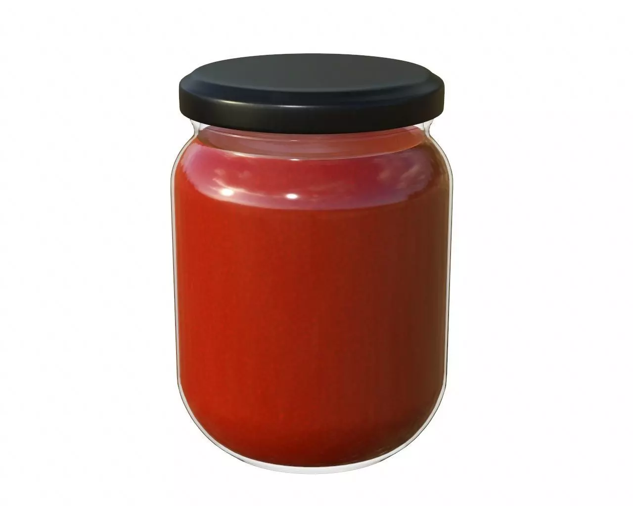 Sauce Jar 03 3D model
