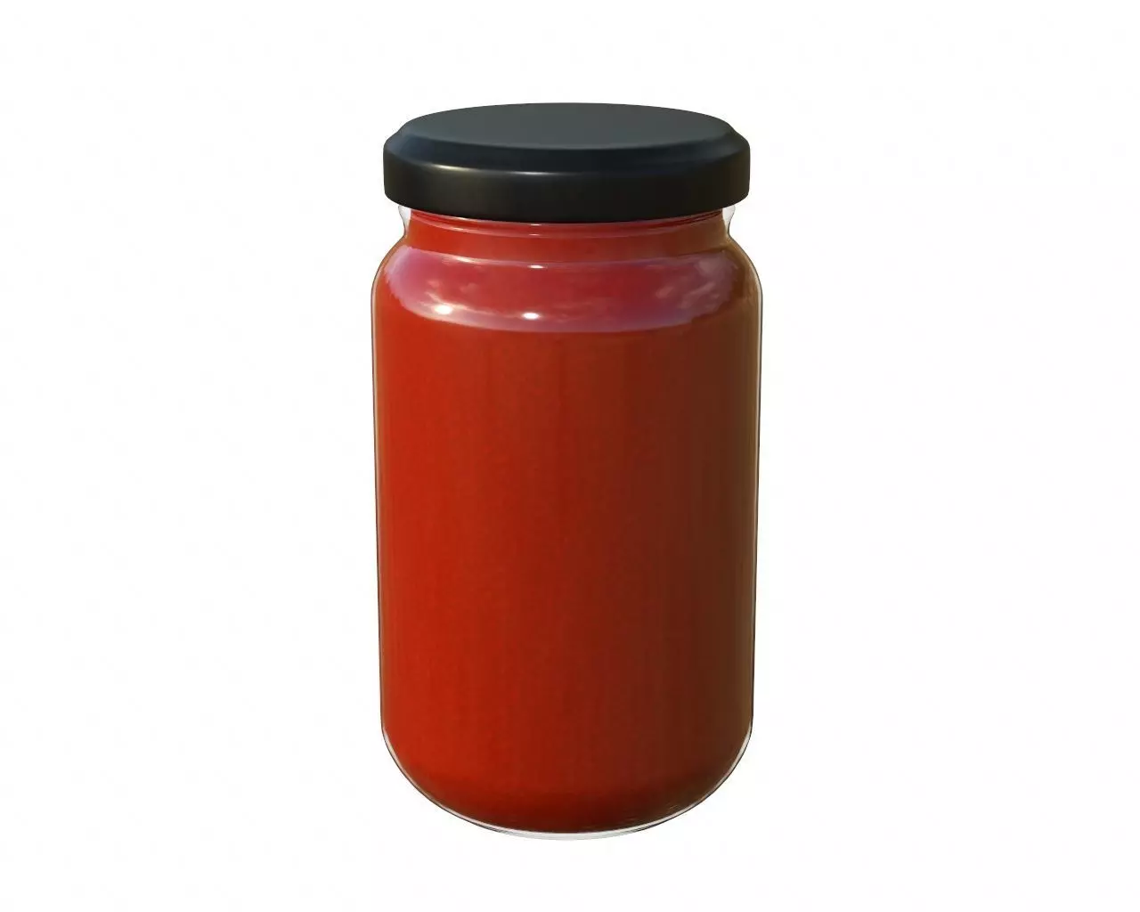 Sauce Jar 04 3D model