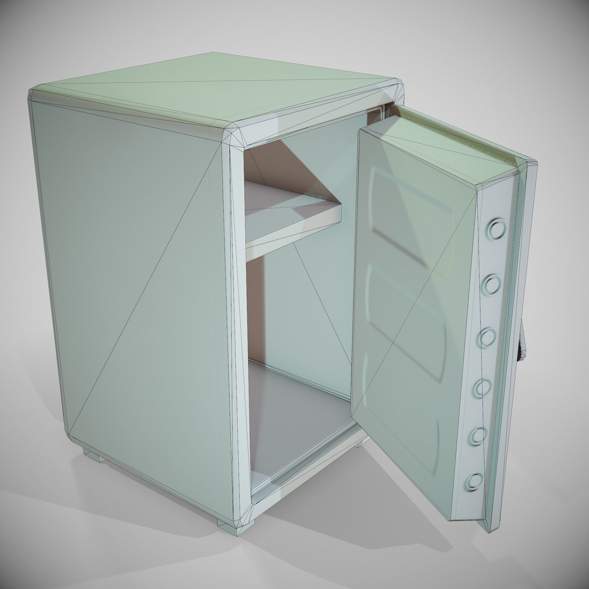 PBR Safe Low-poly 3D model_9