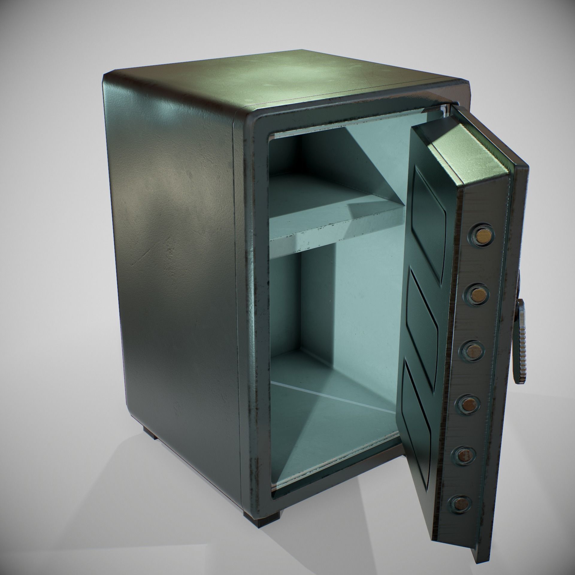 PBR Safe Low-poly 3D model_1