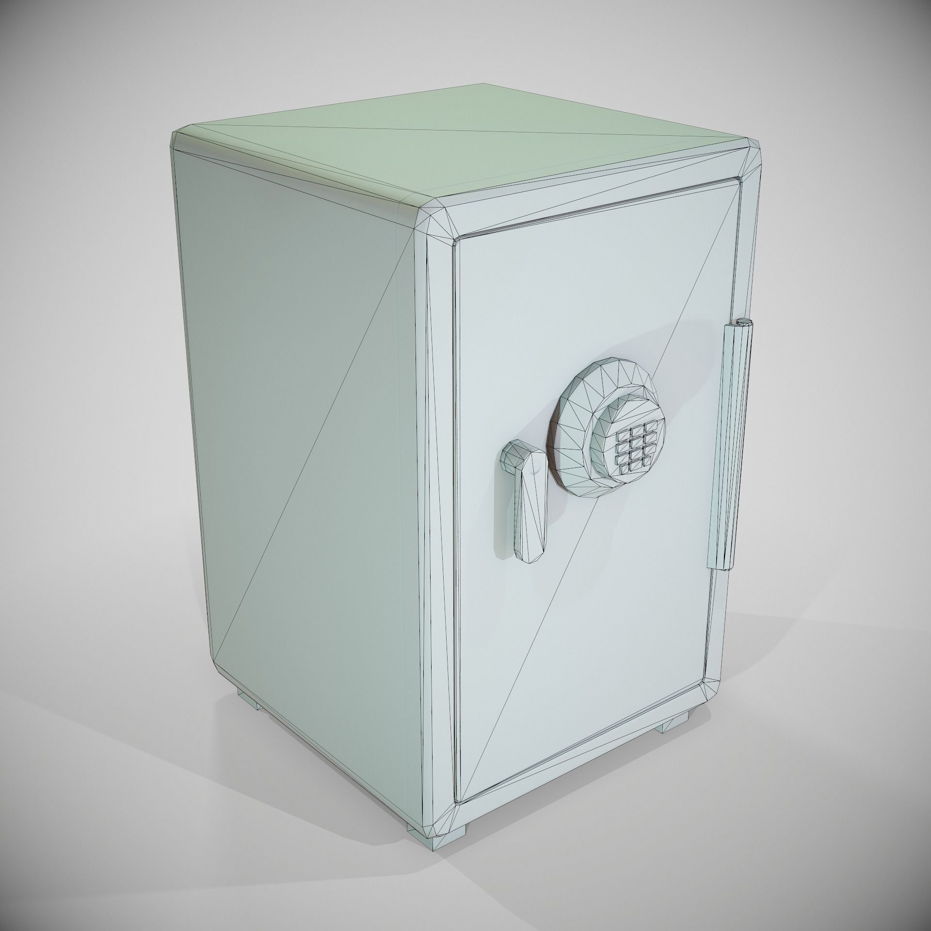 PBR Safe Low-poly 3D model_8