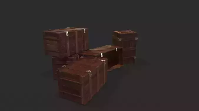 wooden crate 