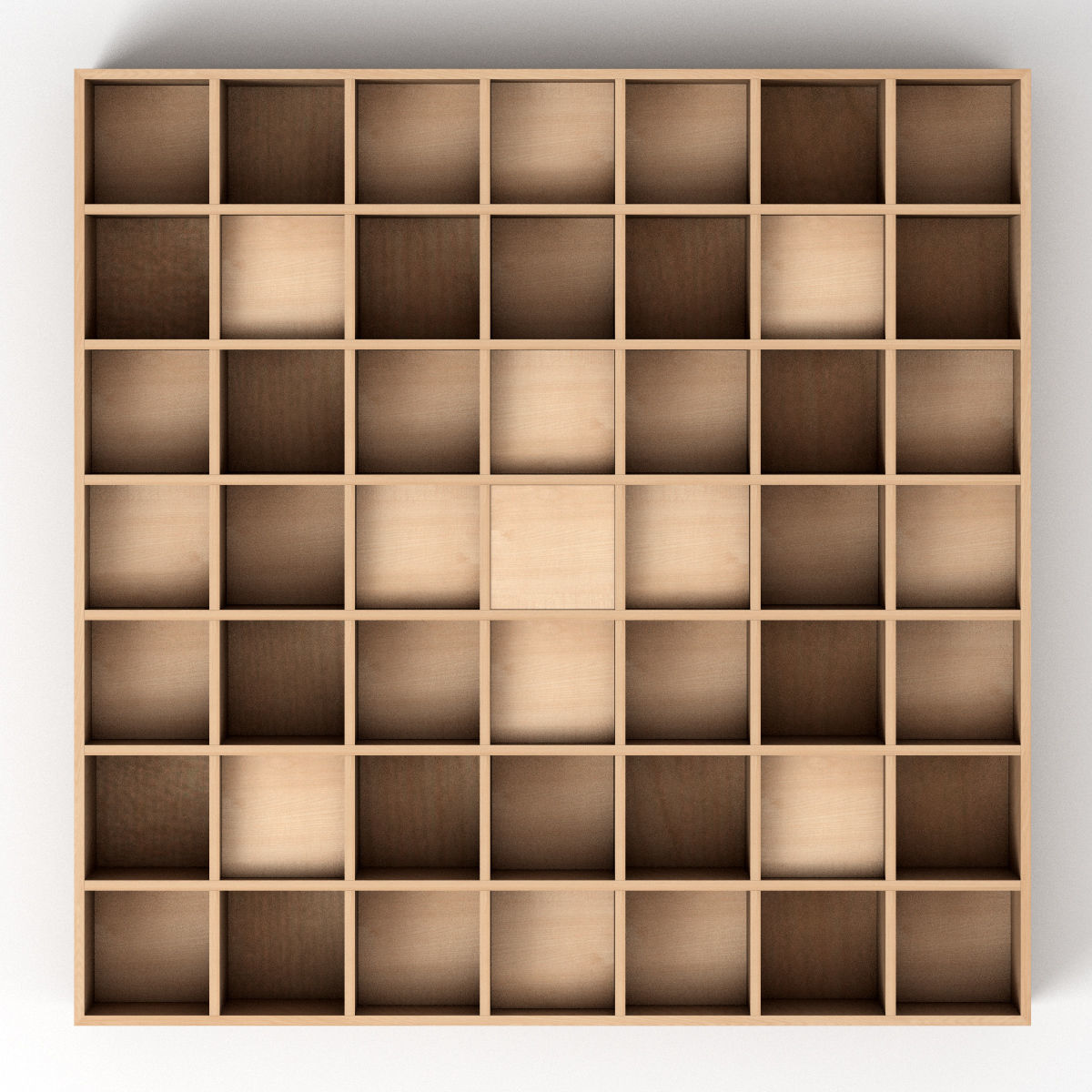 Six Acoustic Wall Panels for Recording Studio Treatment 3D Model Collection_29