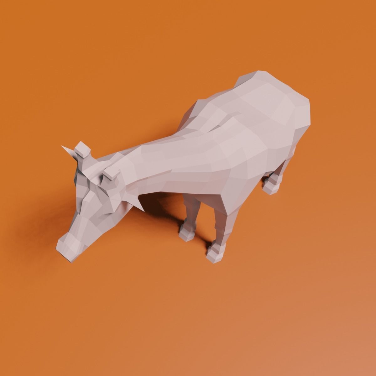 Giraffe 3D model_9
