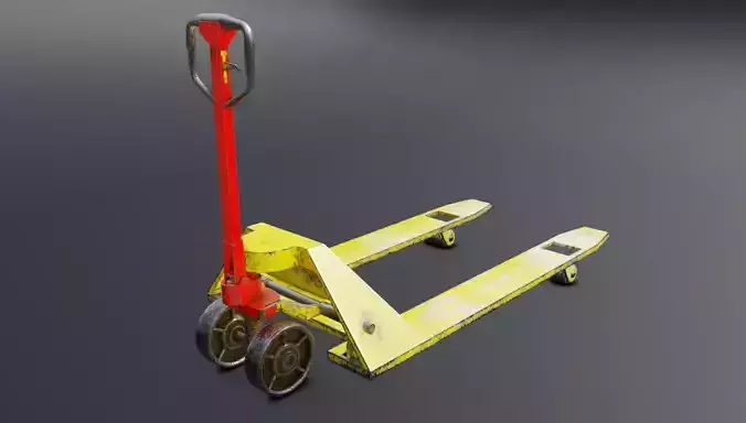 Pallet Jack with pbr textures