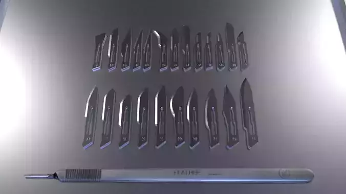 3D Printable Surgical Blades