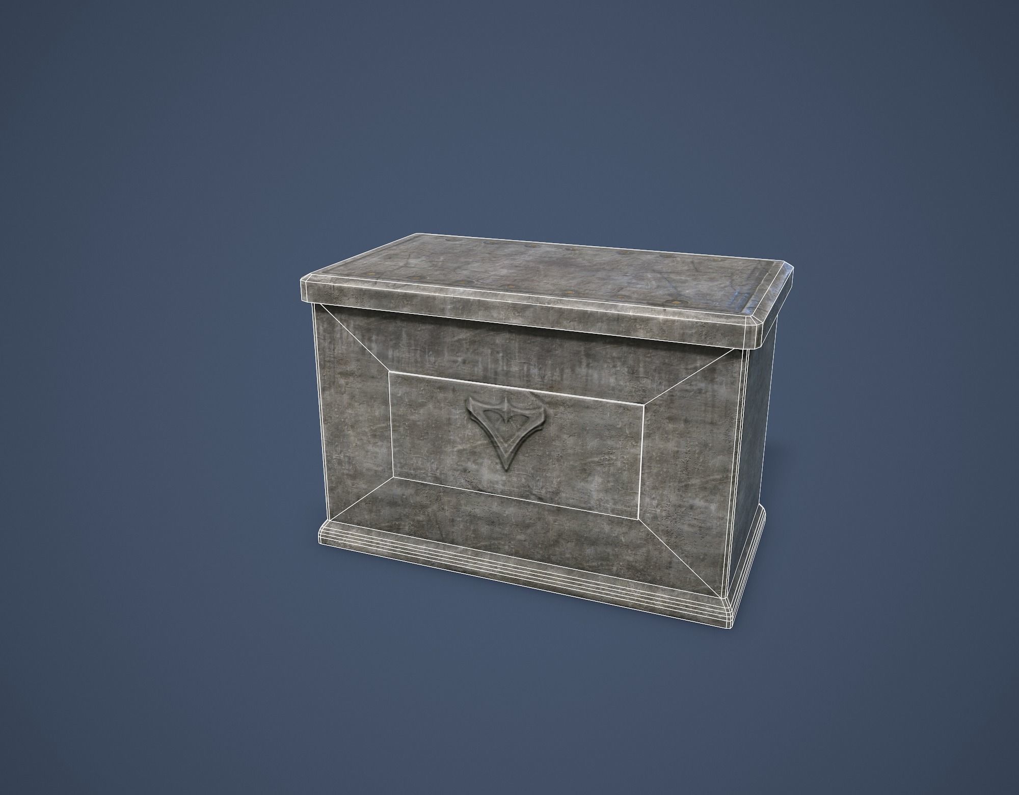 Altar Low-poly 3D model_18