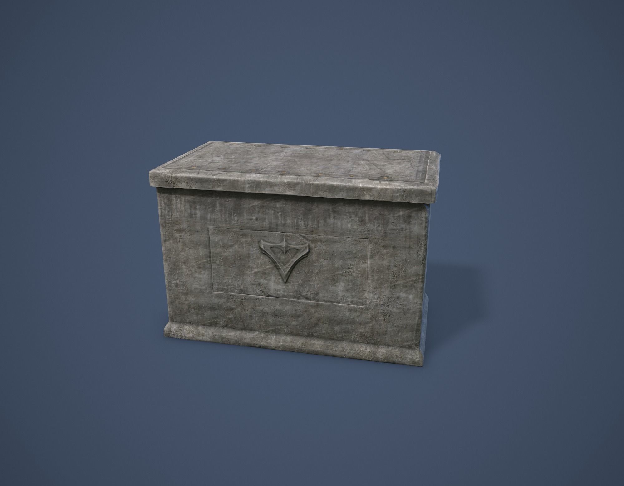 Altar Low-poly 3D model_14