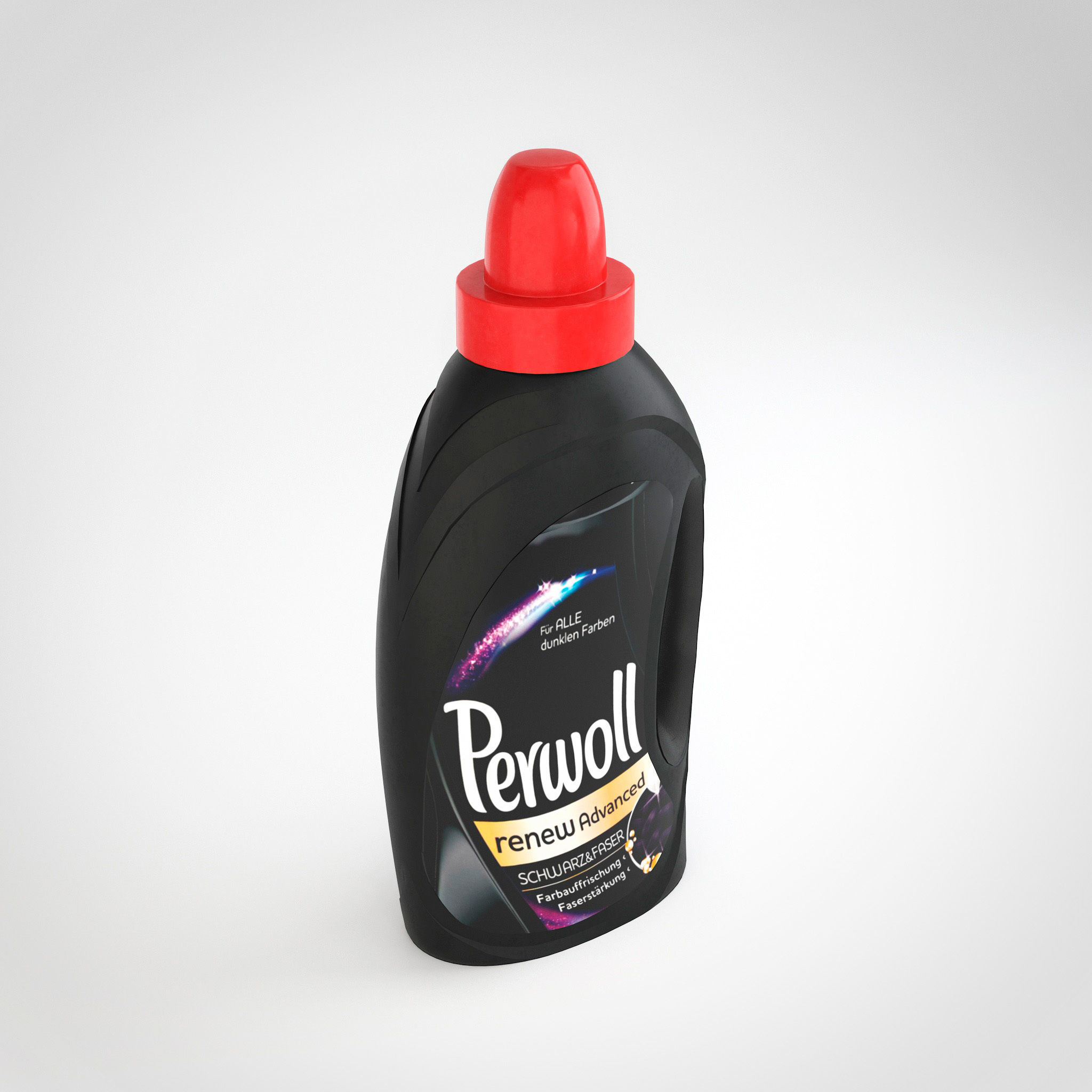 Washing liquid Free low-poly 3D model_2