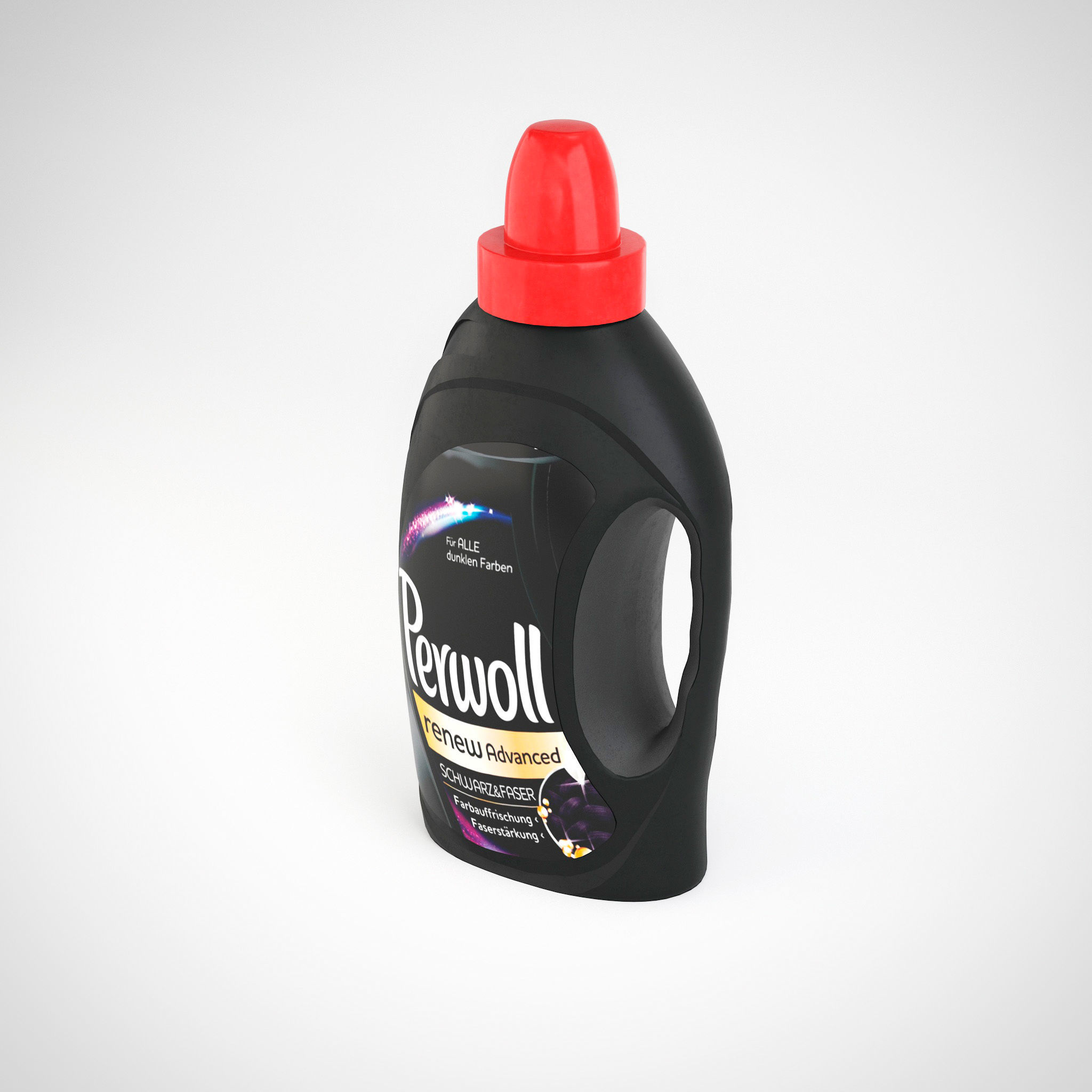Washing liquid Free low-poly 3D model_1