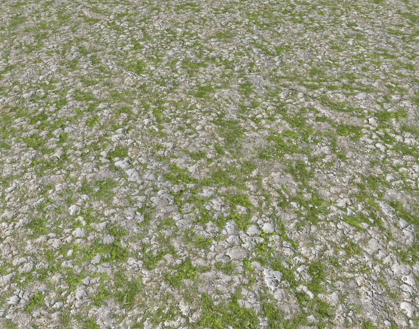 Rocky grass Terrain 2 PBR Texture_3