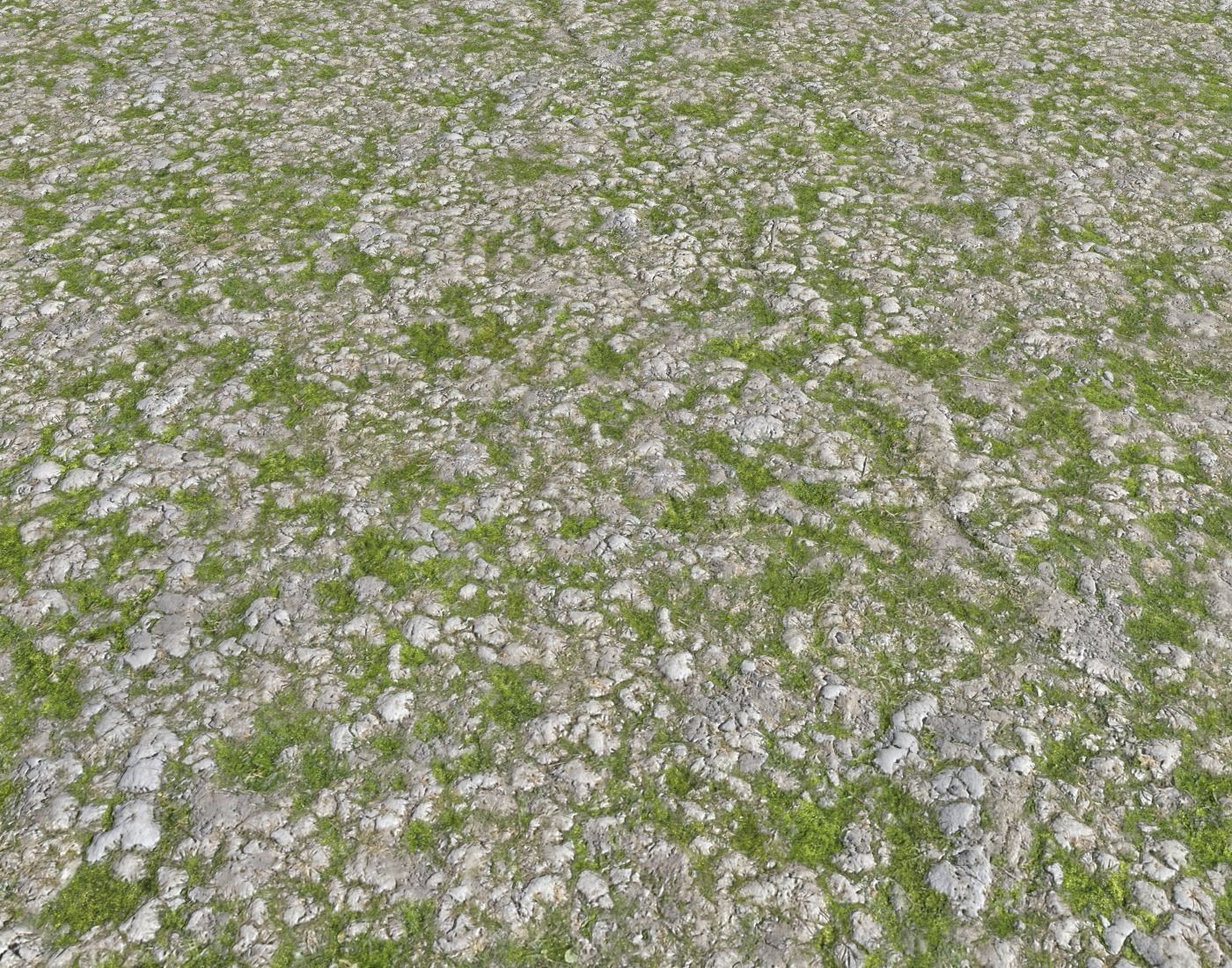 Rocky grass Terrain 2 PBR Texture_4