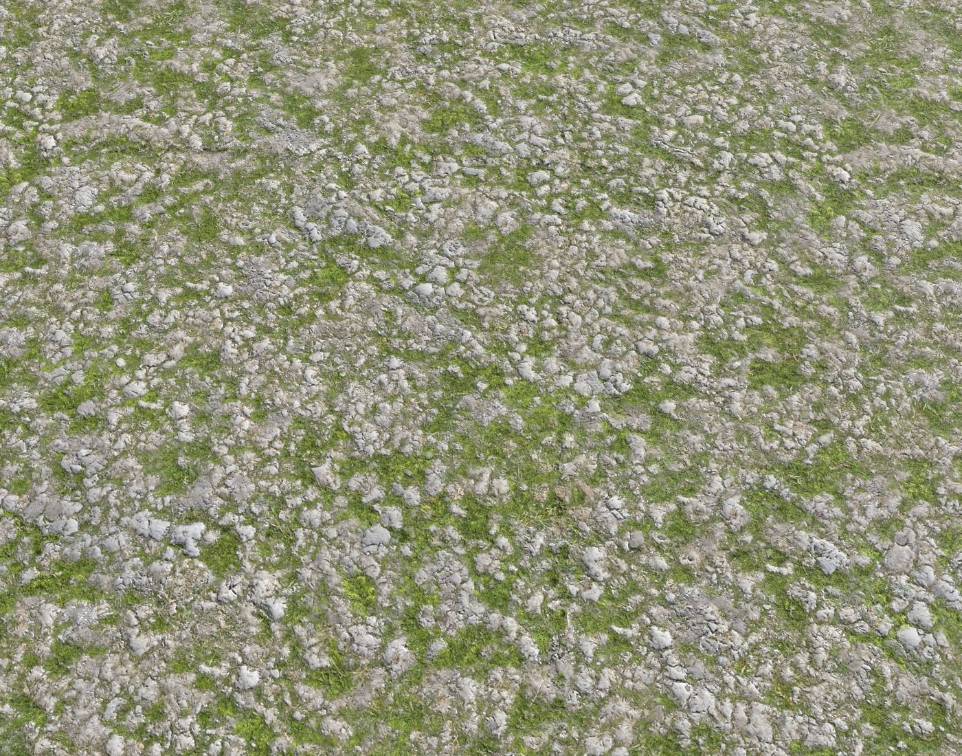 Rocky grass Terrain 2 PBR Texture_5