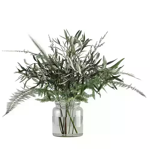 Spring Bouquet 3D model