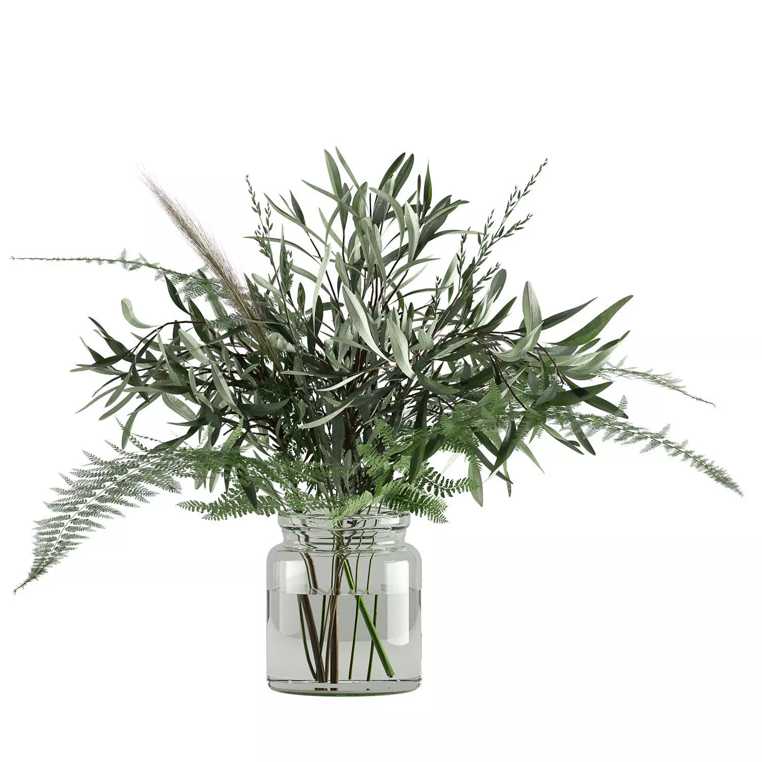 Spring Bouquet 3D model_0