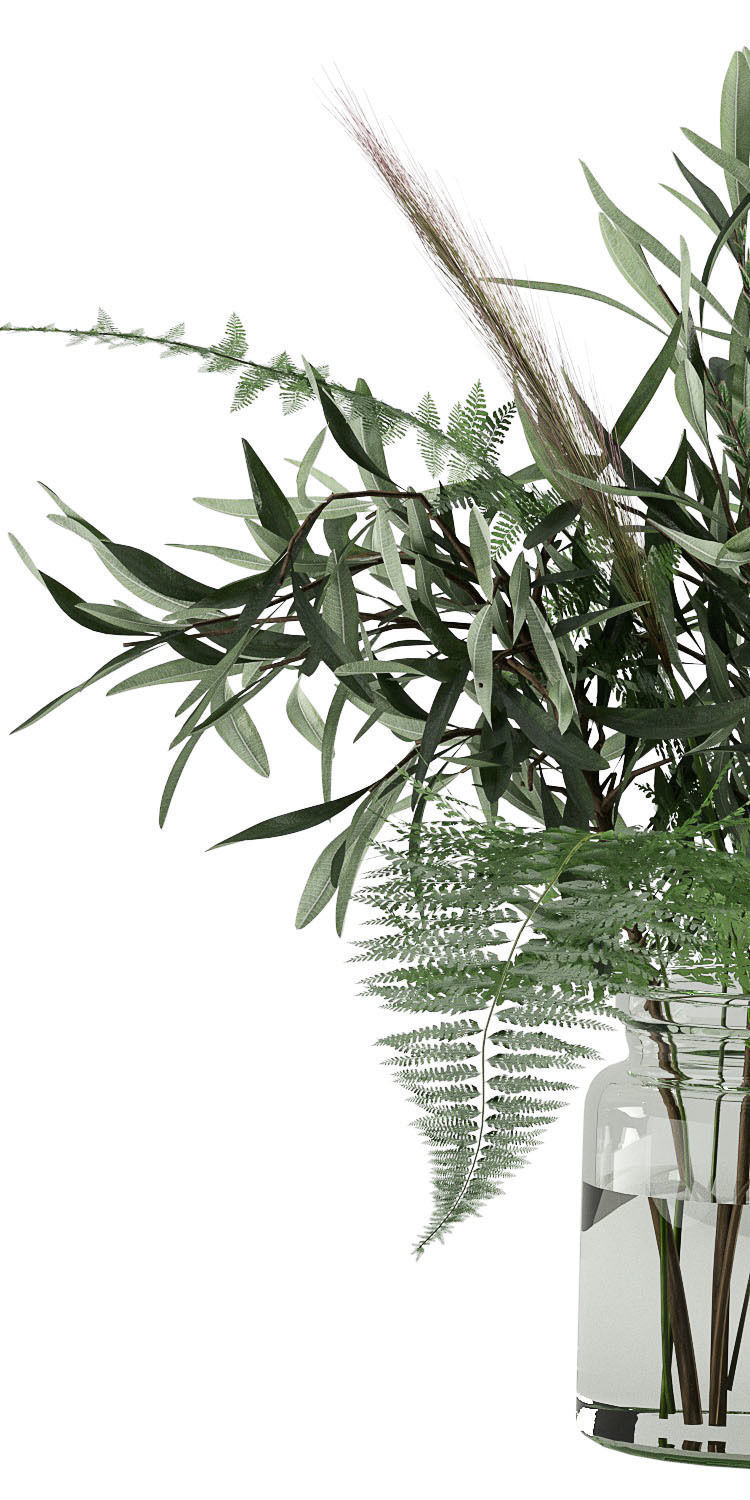 Spring Bouquet 3D model_1