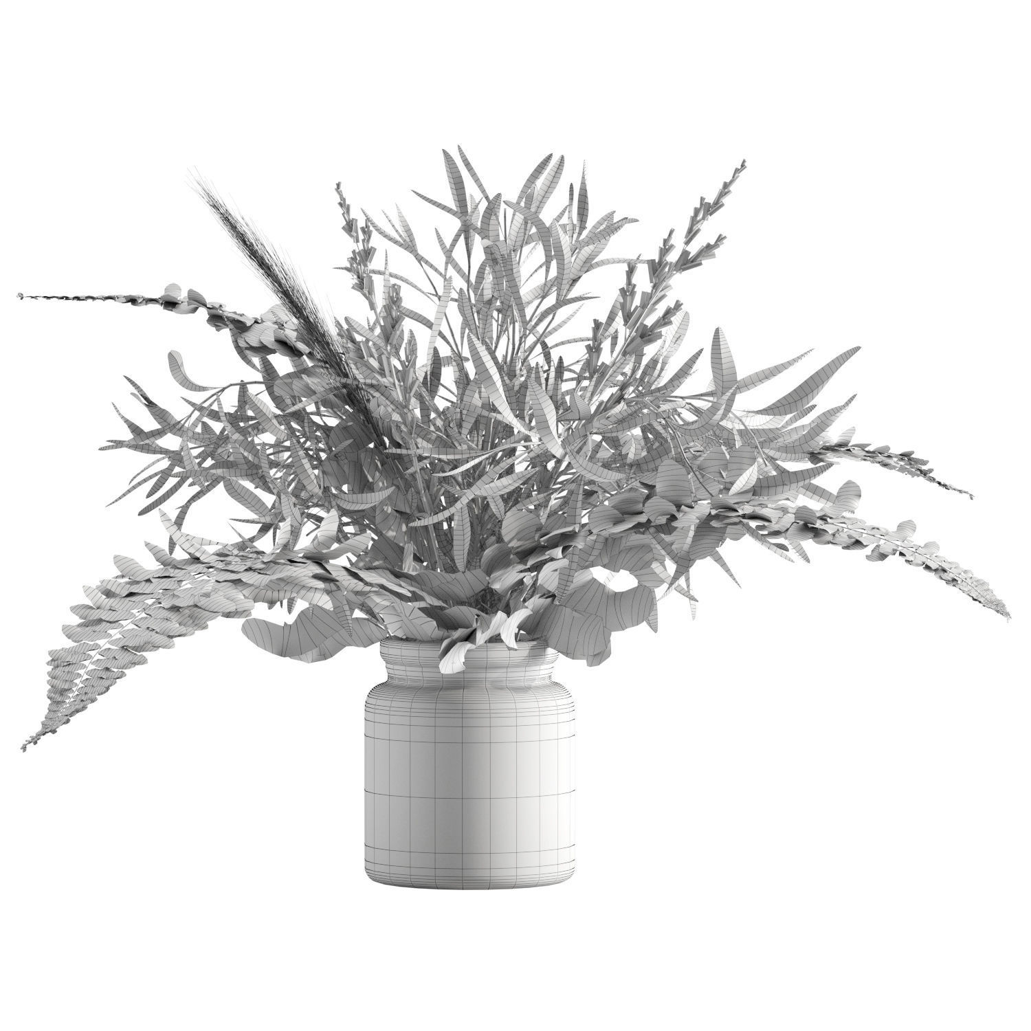 Spring Bouquet 3D model_5