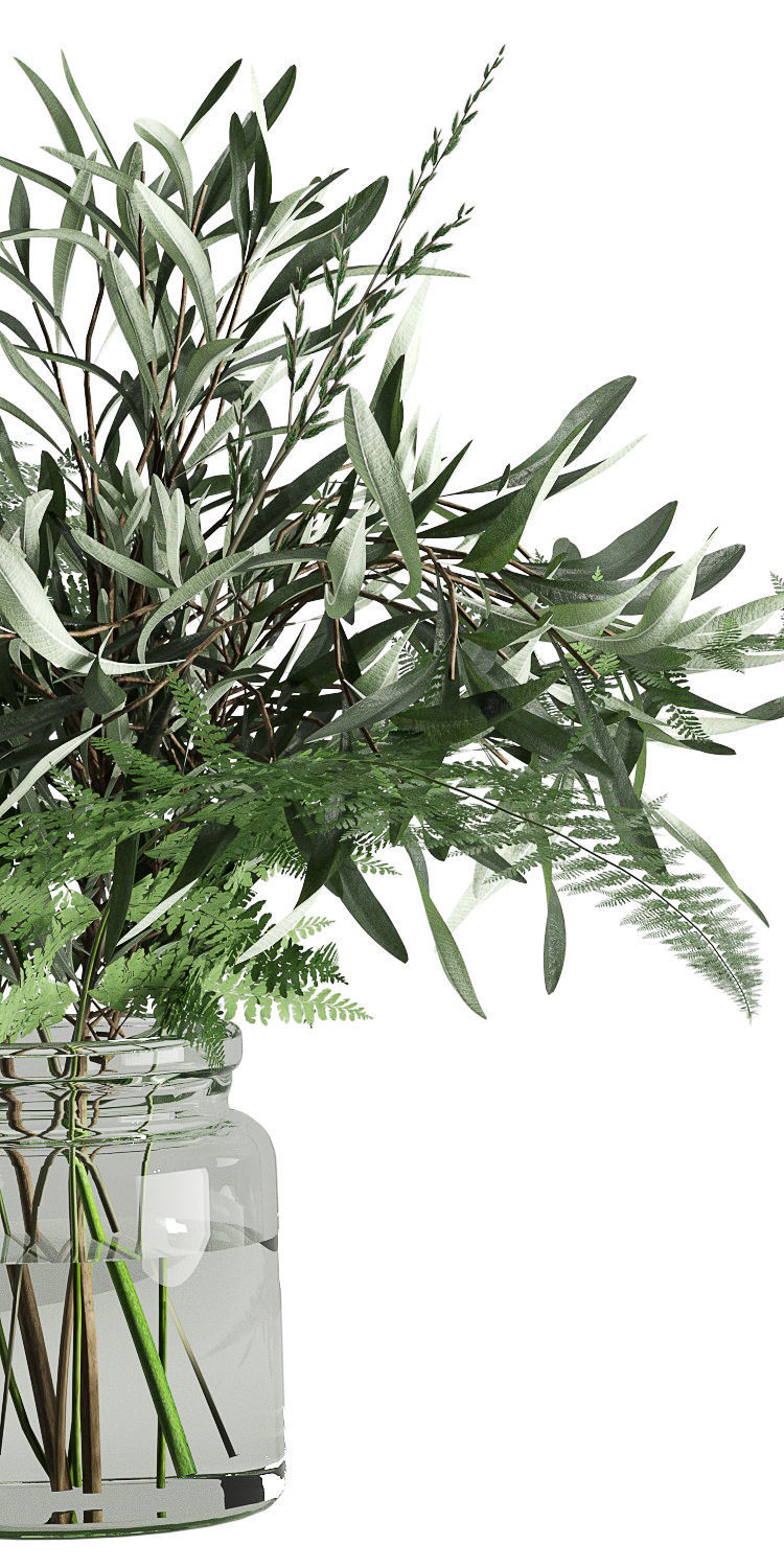 Spring Bouquet 3D model_2