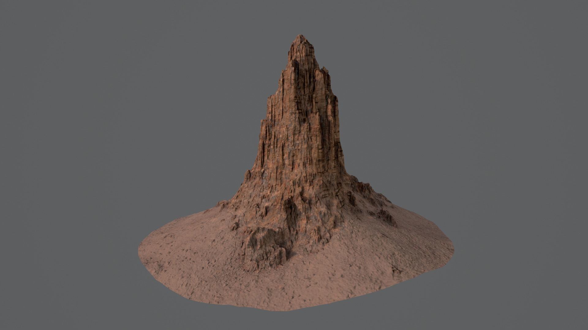 CANYON HILL 2 Game Ready Low-poly 3D model_3