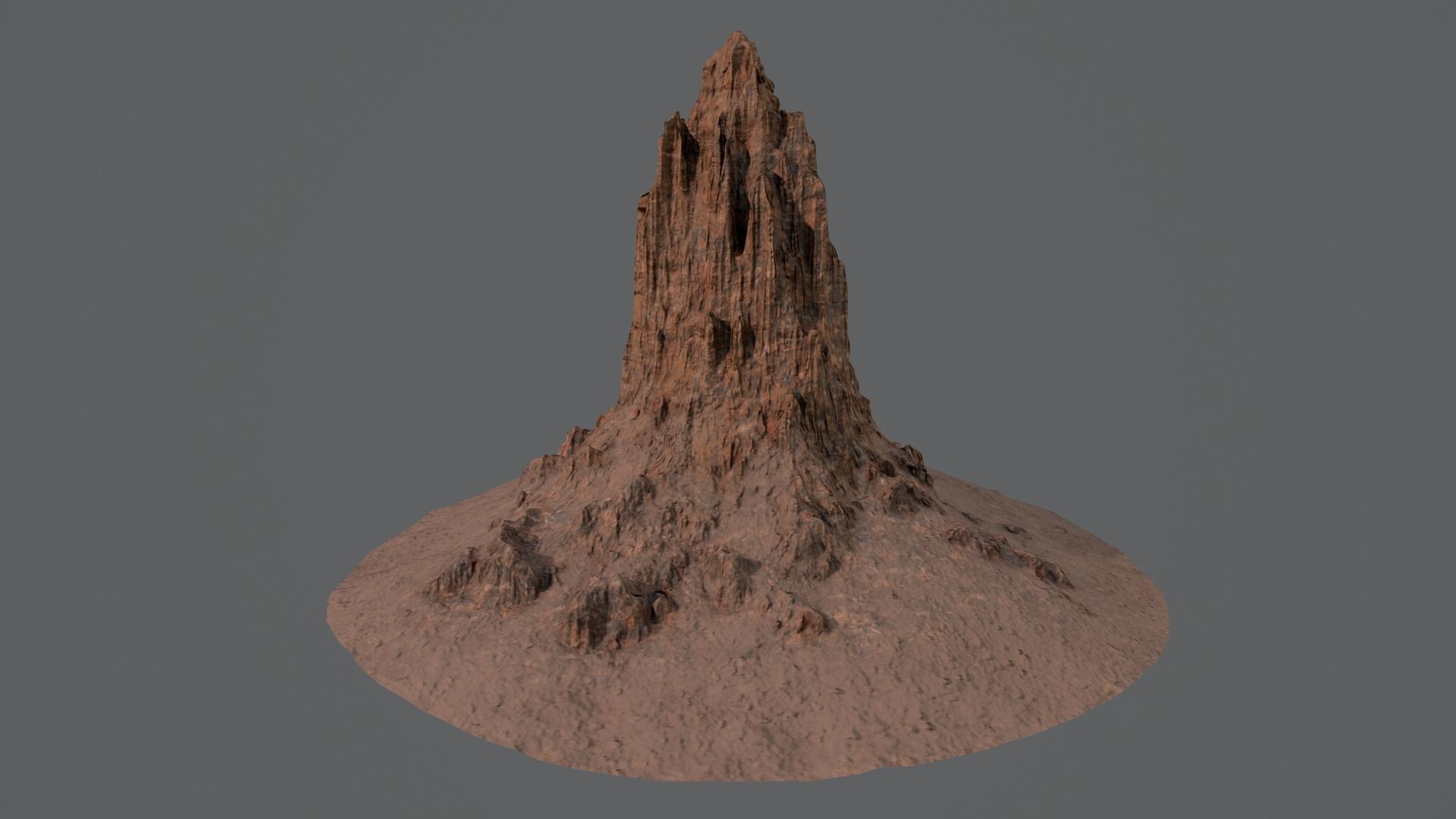 CANYON HILL 2 Game Ready Low-poly 3D model_11