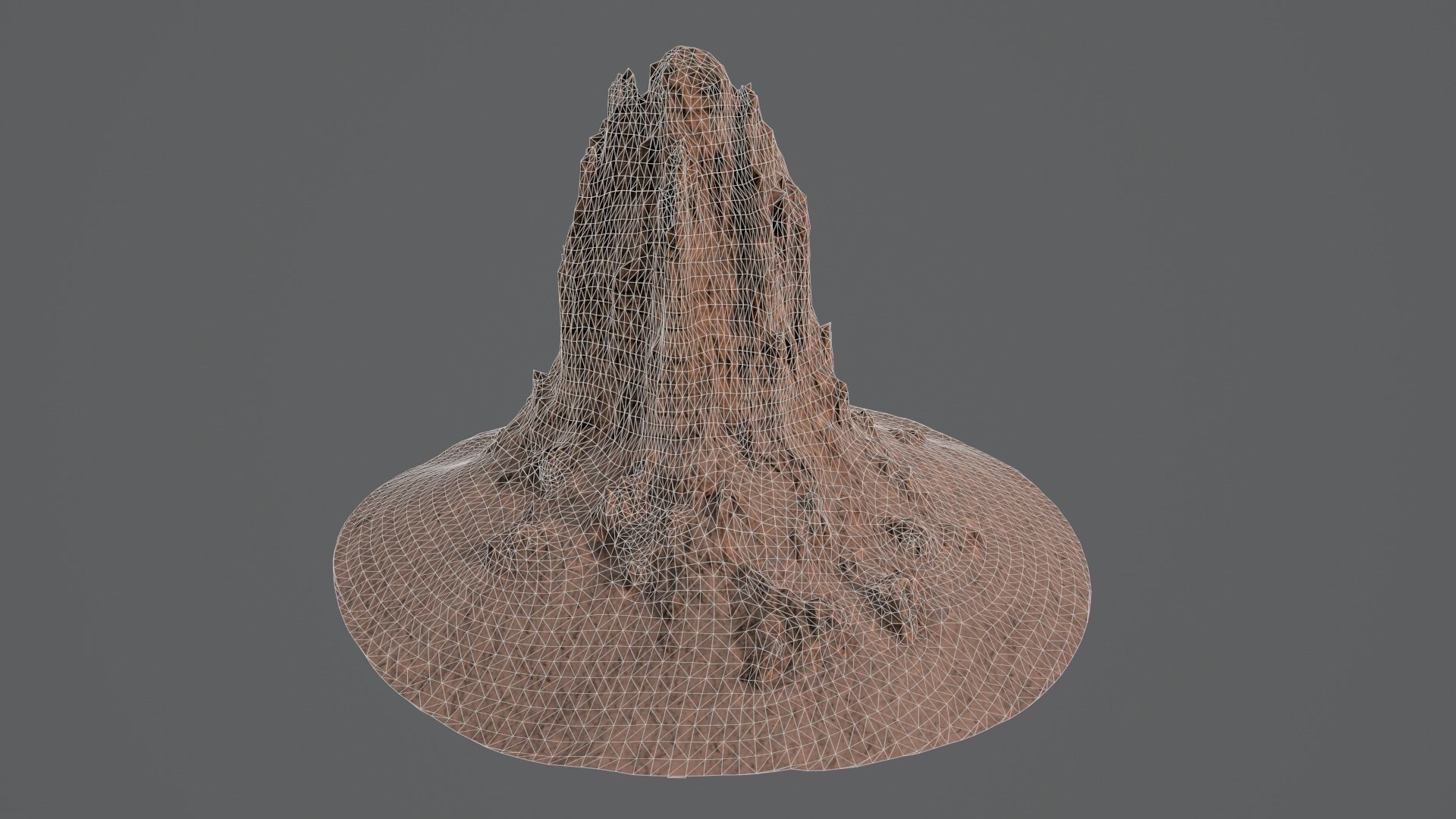 CANYON HILL 2 Game Ready Low-poly 3D model_18