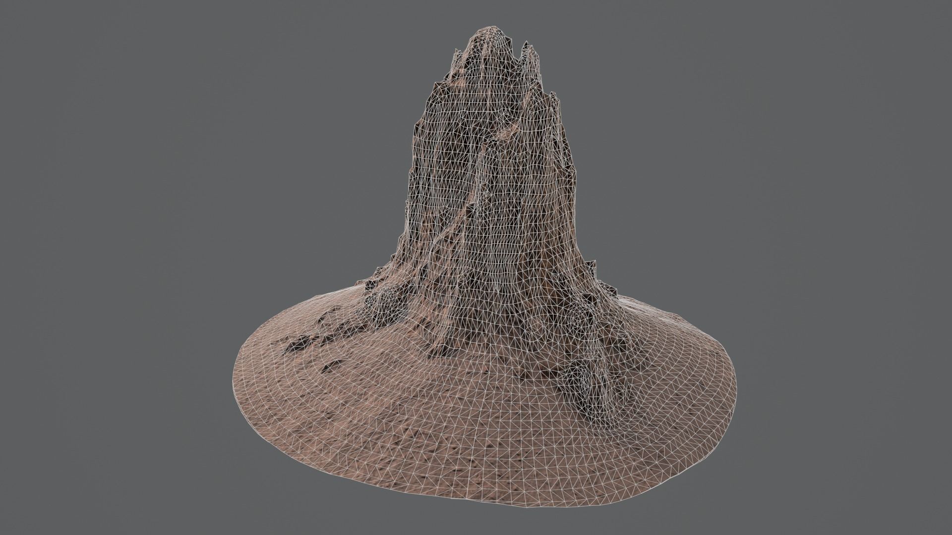 CANYON HILL 2 Game Ready Low-poly 3D model_19