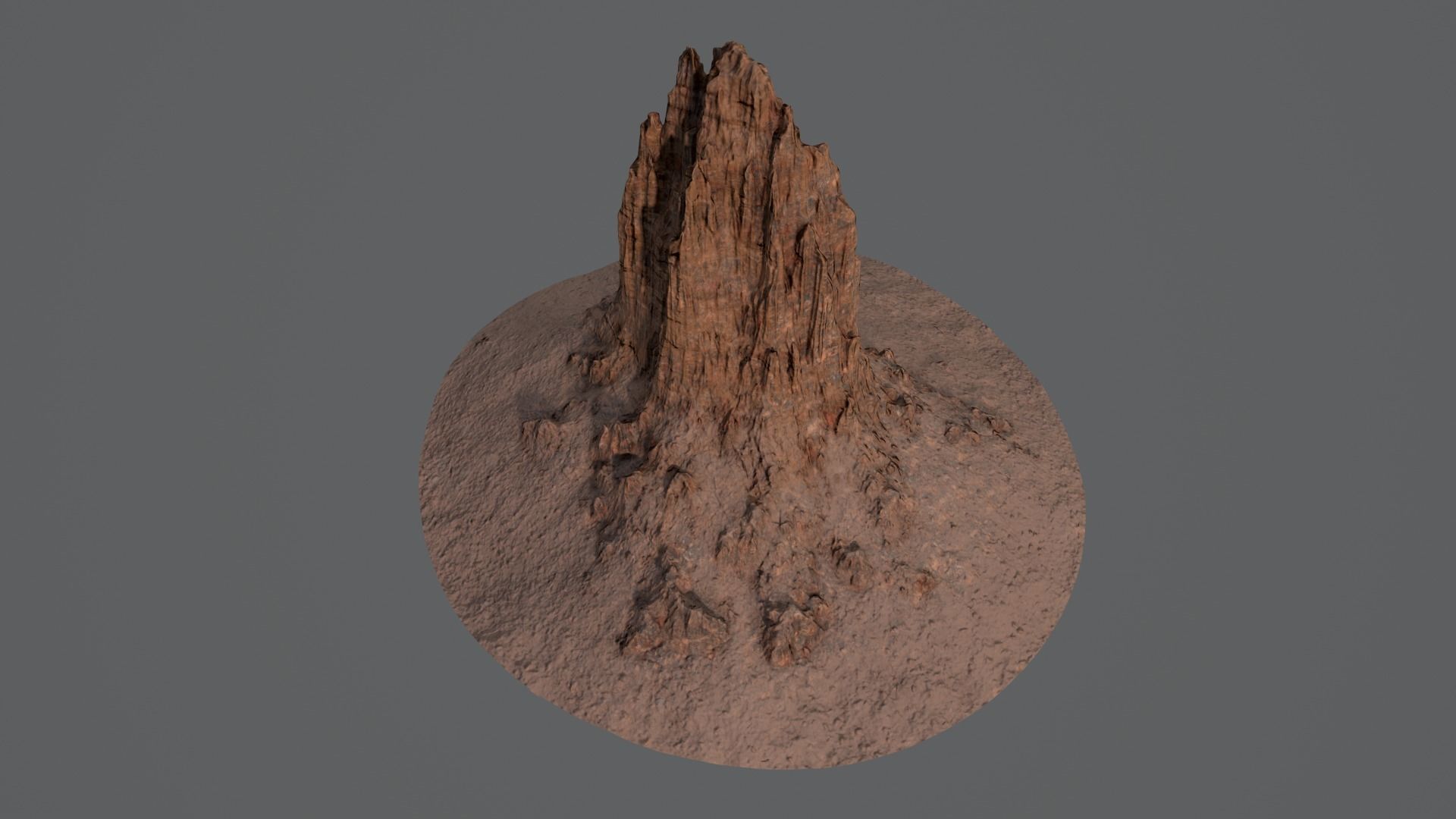 CANYON HILL 2 Game Ready Low-poly 3D model_15
