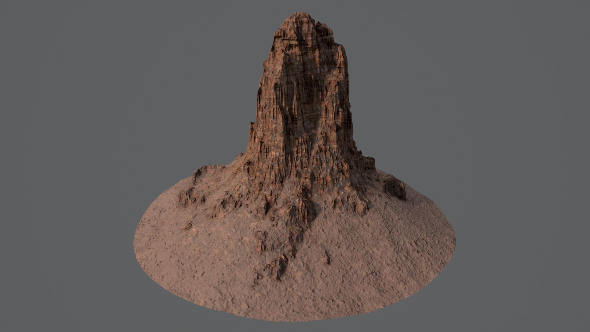 CANYON HILL 2 Game Ready Low-poly 3D model_20