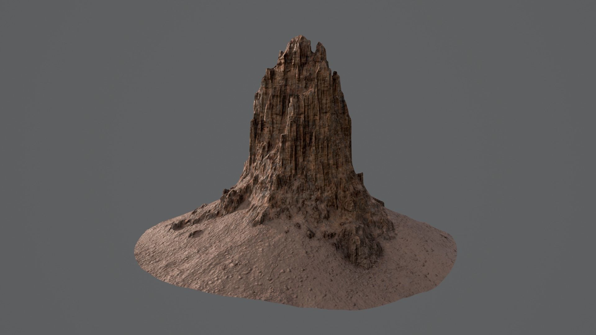 CANYON HILL 2 Game Ready Low-poly 3D model_16