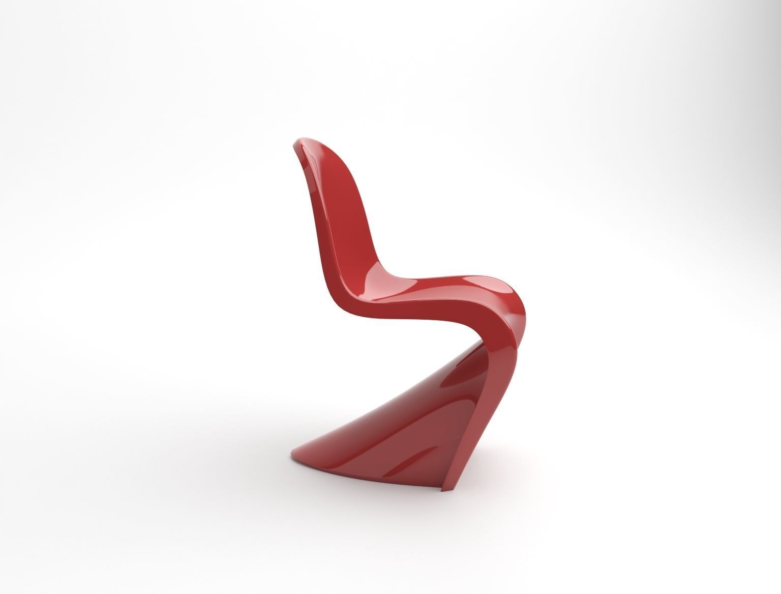 PANTON CHAIR 3D model_2