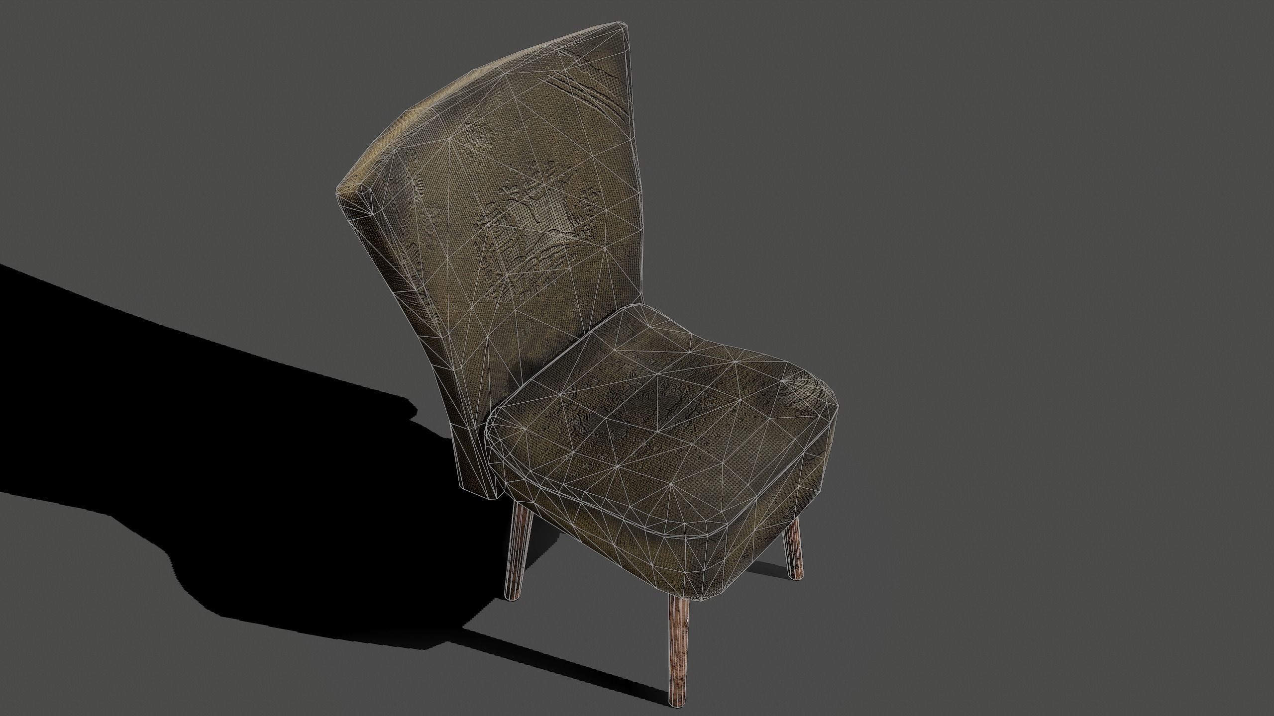 Armchairs Kit Low-poly 3D model_27