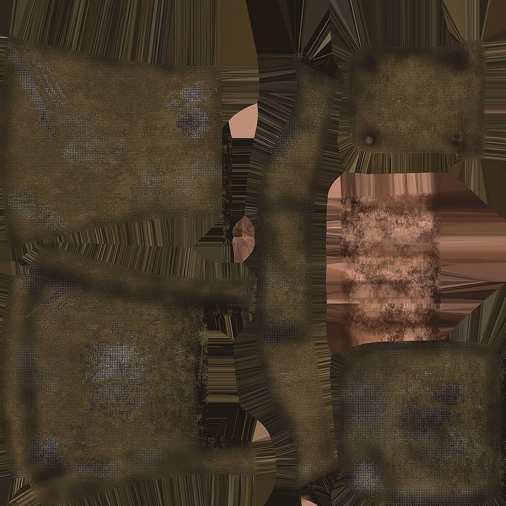 Armchairs Kit Low-poly 3D model_33