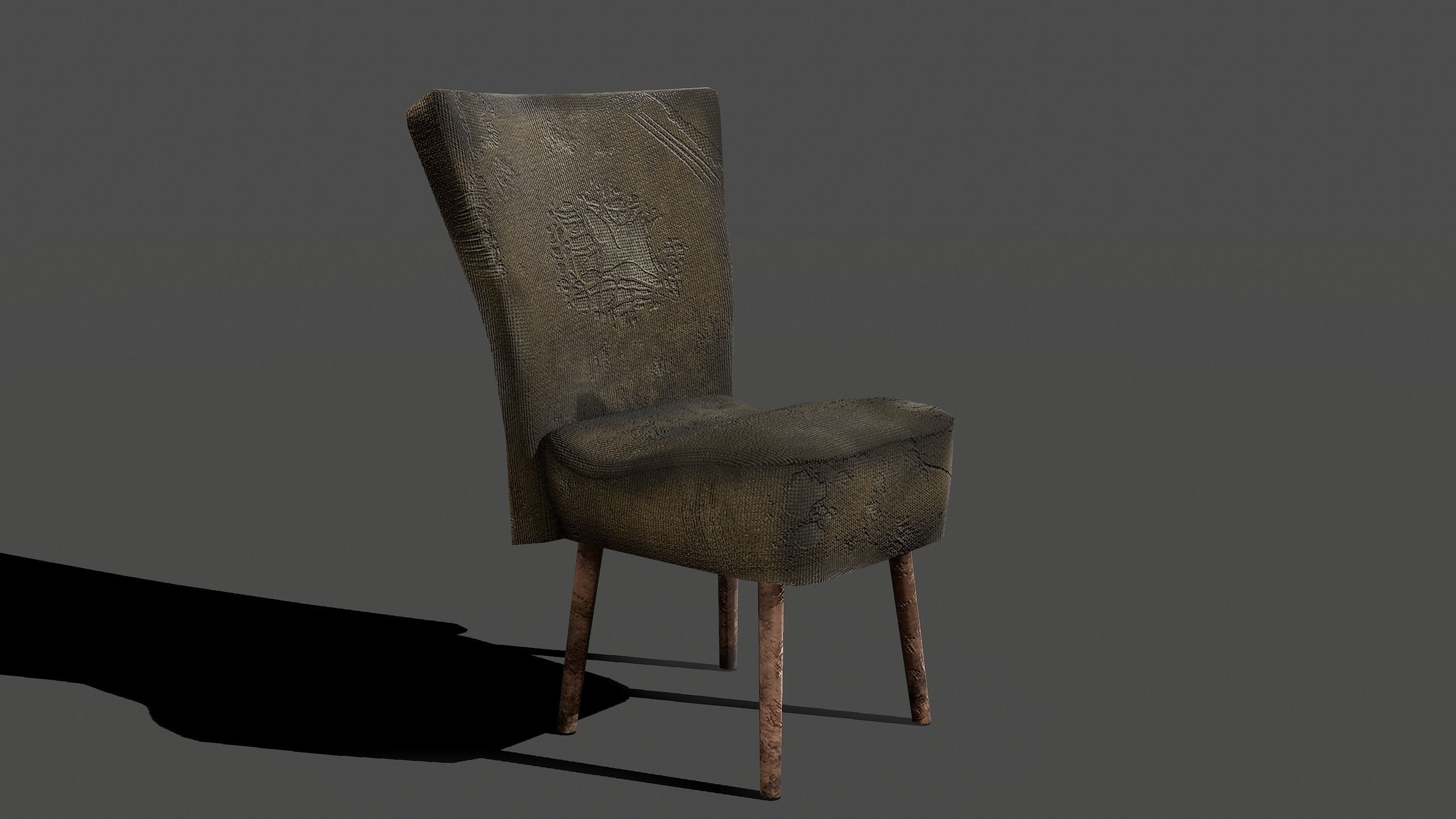 Armchairs Kit Low-poly 3D model_24